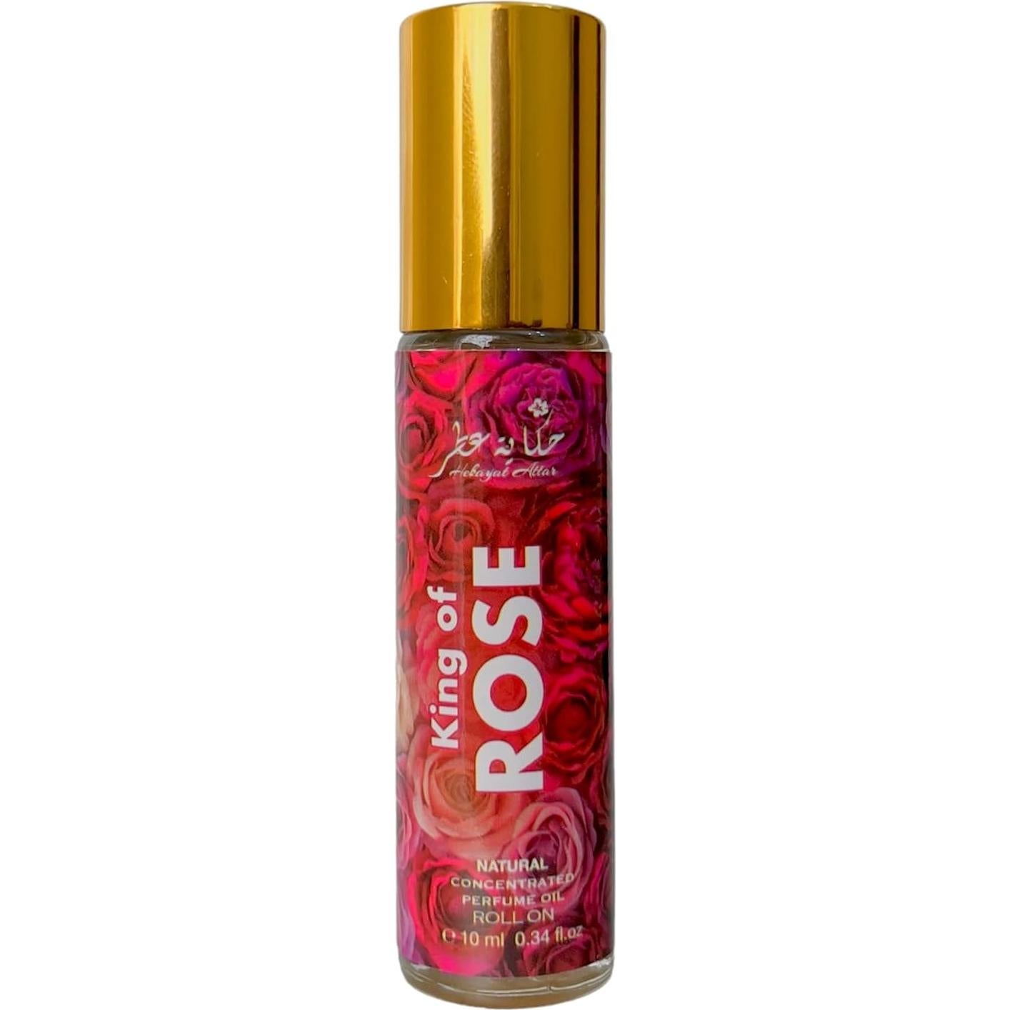 Aceite de Perfume Concentrado Rey de la Rosa 10 ml Roll On