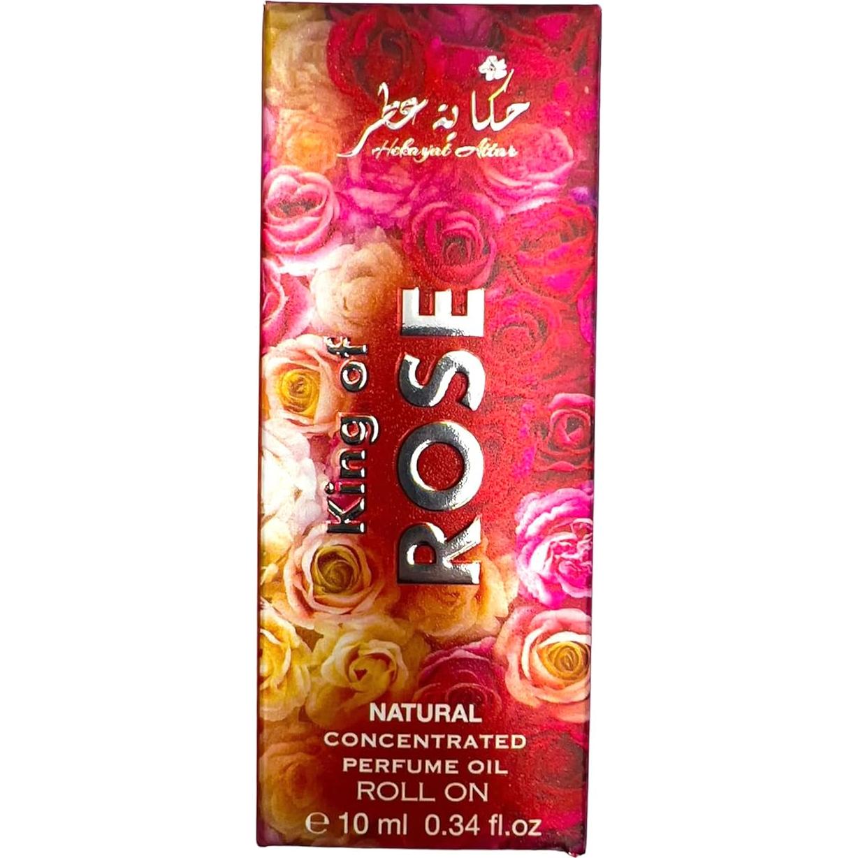 Aceite de Perfume Concentrado Rey de la Rosa 10 ml Roll On