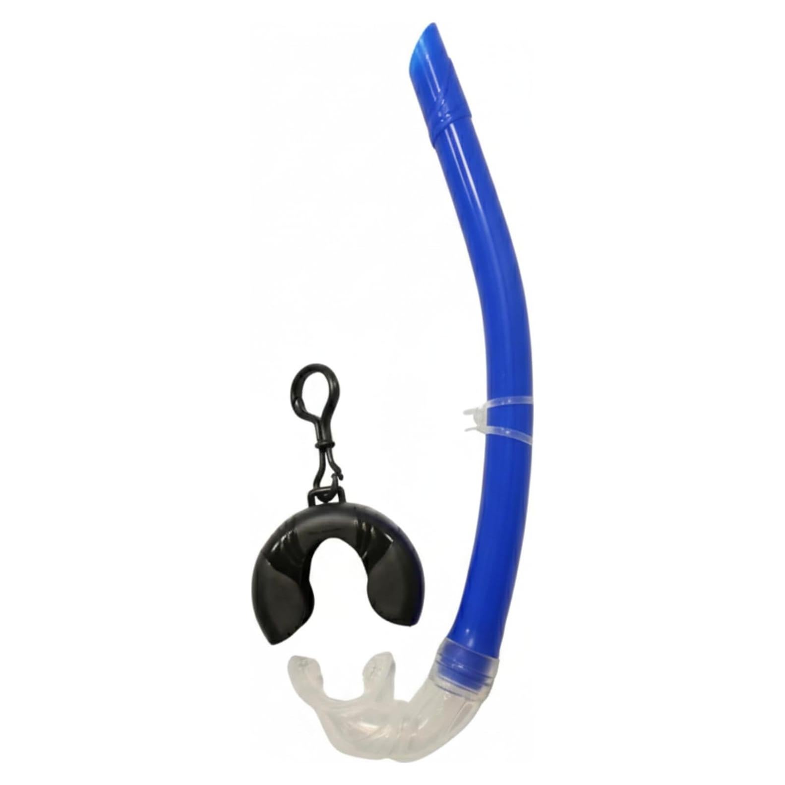Snorkel Plegable de Silicona Scuba Choice 38 cm Azul