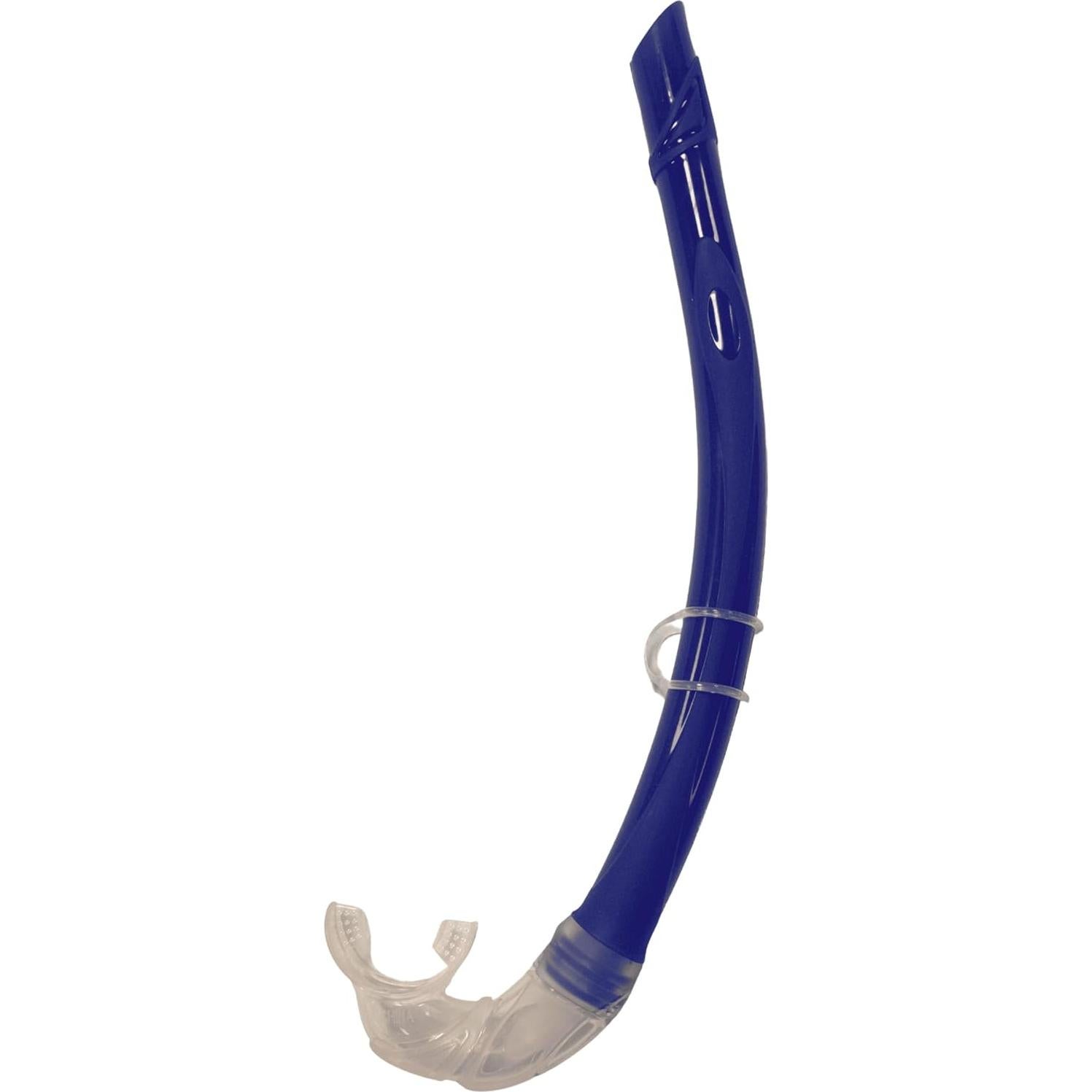 Snorkel Plegable de Silicona Scuba Choice 38 cm Azul