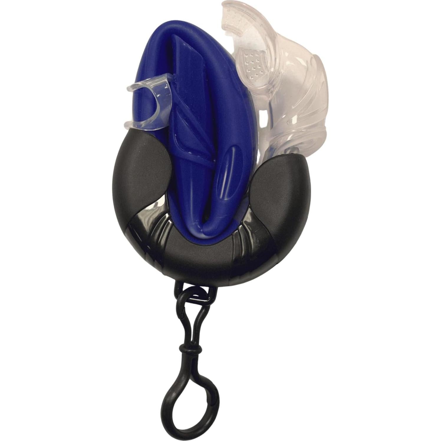 Snorkel Plegable de Silicona Scuba Choice 38 cm Azul
