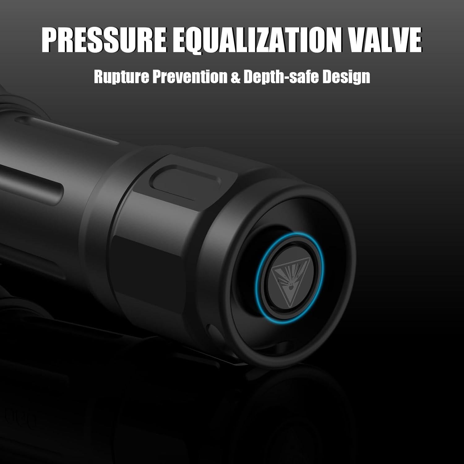 Linterna de Buceo UltraFire UF-DIV13S 3350 Lúmenes IPX8