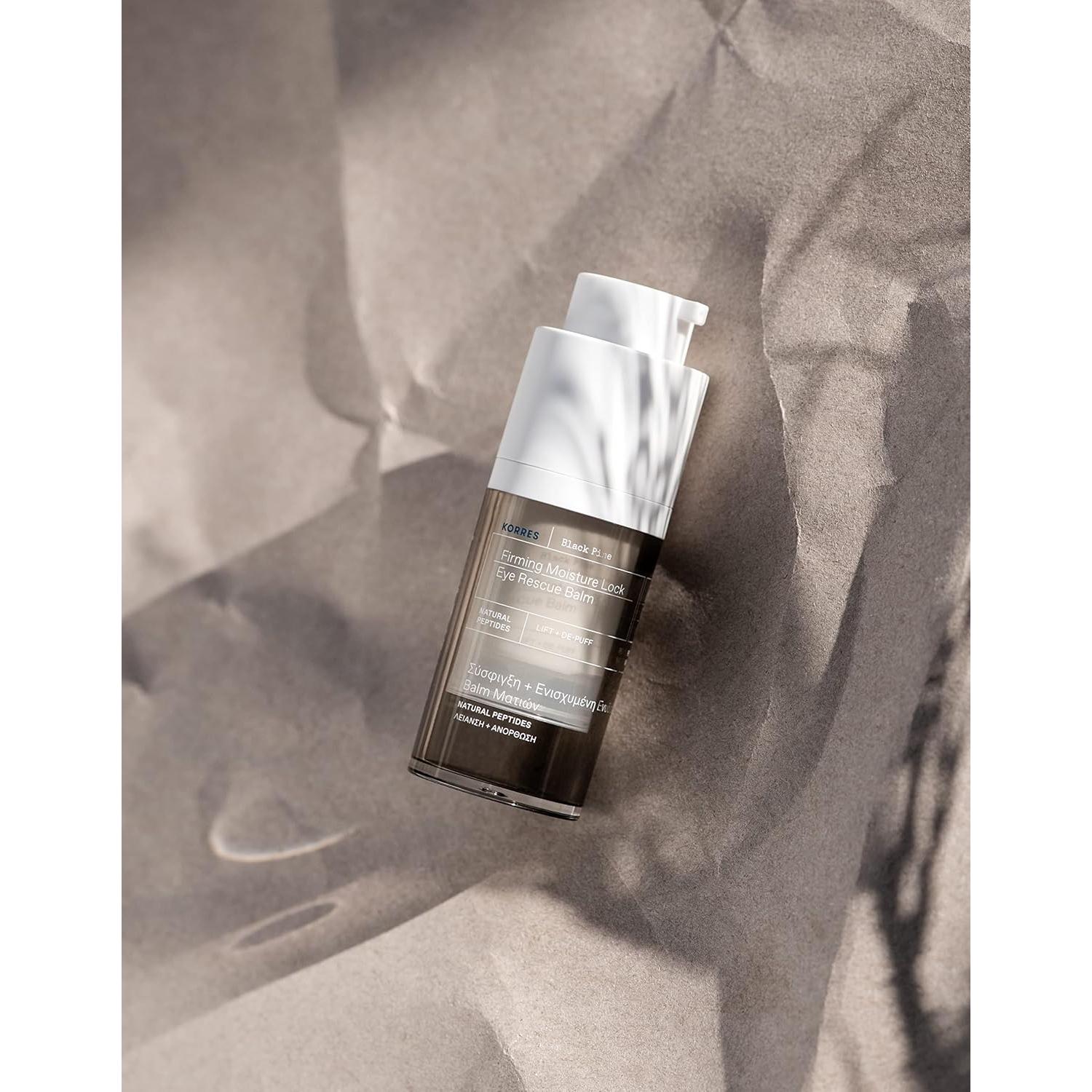 Bálsamo Reafirmante para Ojos Korres Black Pine 15 ml