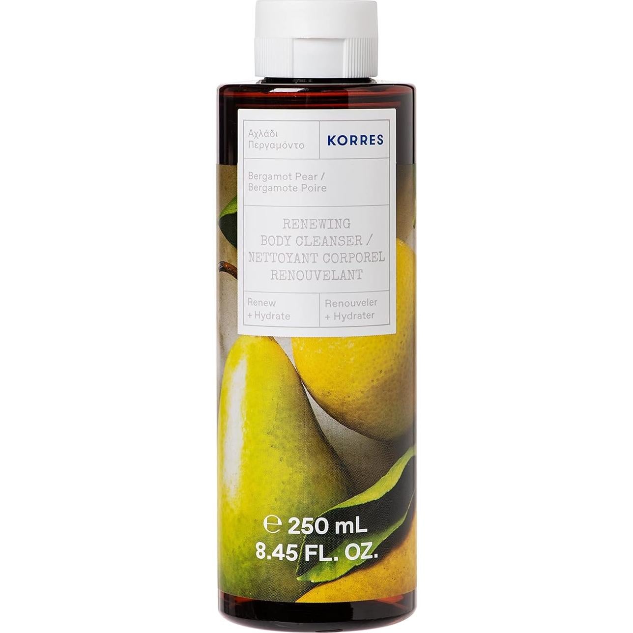 KORRES Paquete Corporal Pera de Bergamota 2 Piezas 375 ml