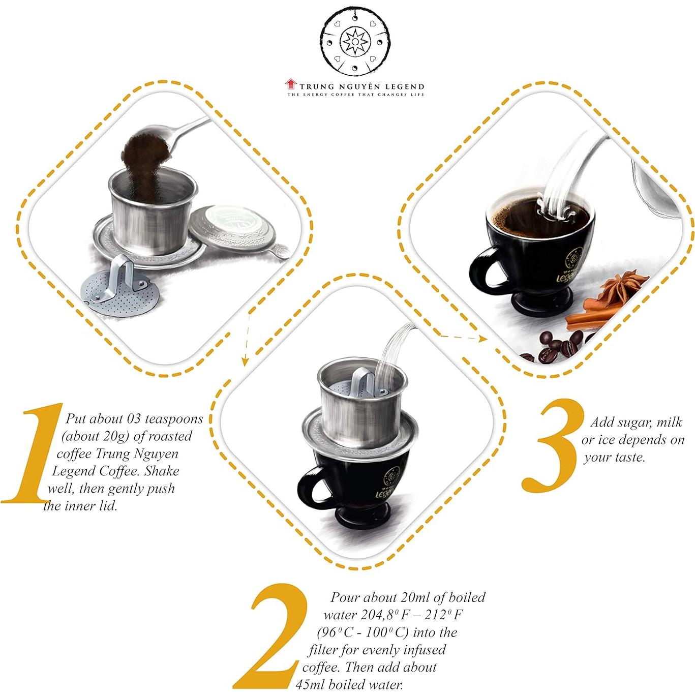 Café Molido Trung Nguyen Creativo 4, 248 Gr, Mezcla Arábica Robusta