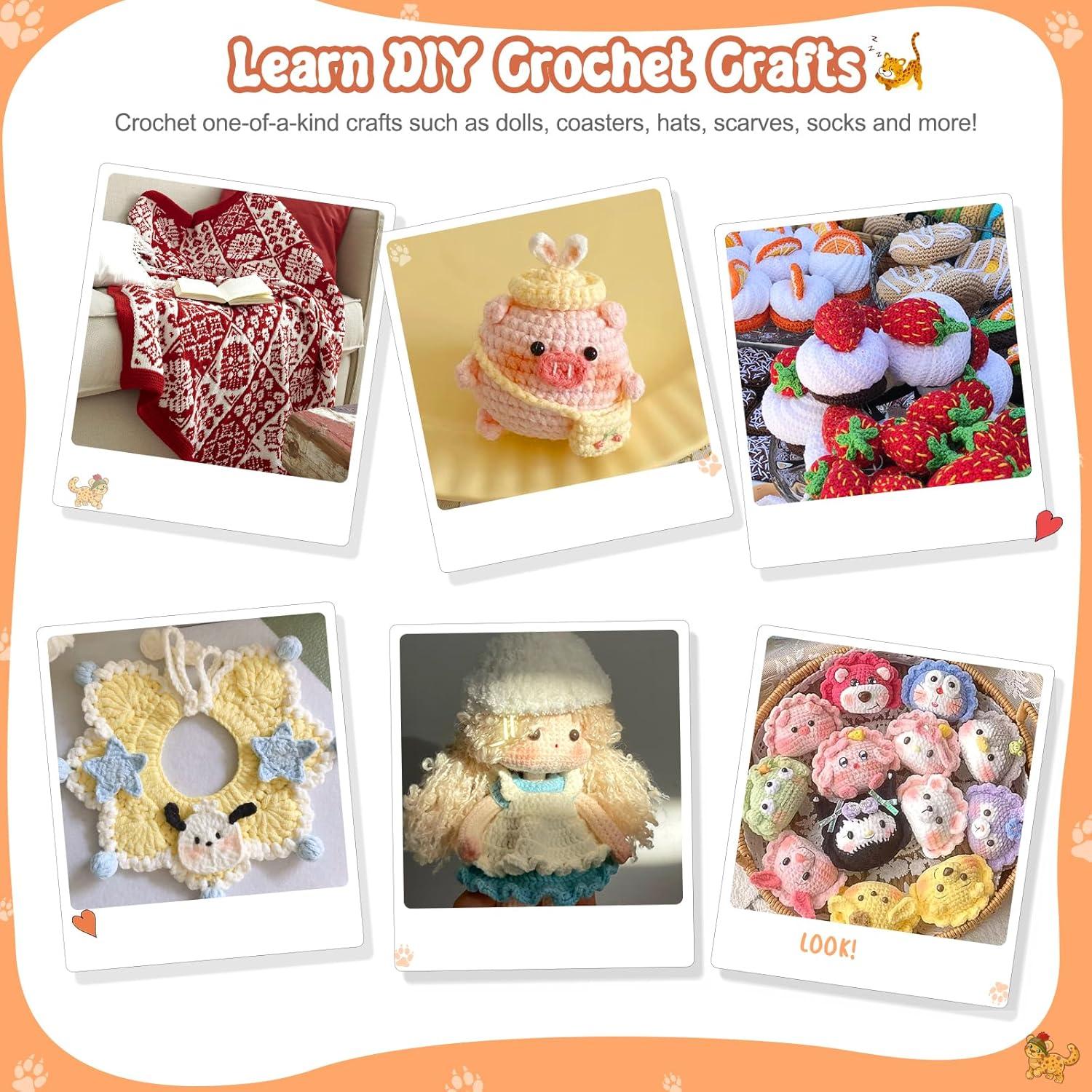 Kit de Crochet Coopay 58PCS para Principiantes Ergonómico