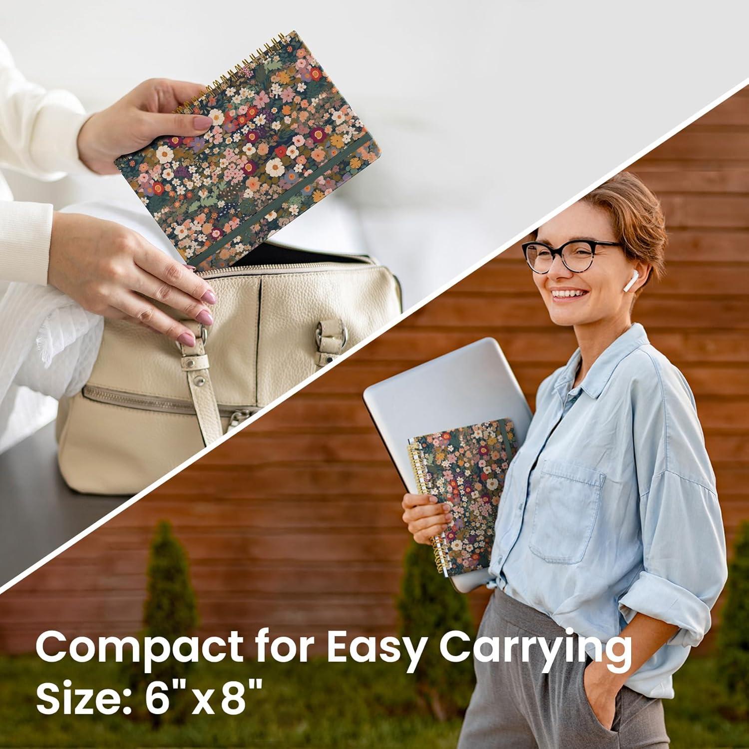 Cuaderno Espiral A5 Taja Jardín 140 Páginas Rayadas