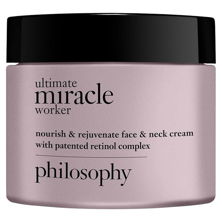 Crema Facial Philosophy Ultimate Miracle Worker 56.7g - Hidratante con Retinol y Ceramidas