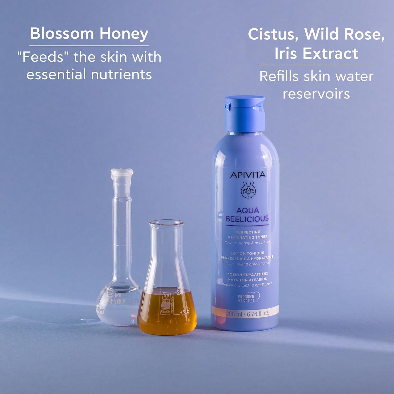 APIVITA Tónico Hidratante Beelicious 200 mL con Miel y Flores