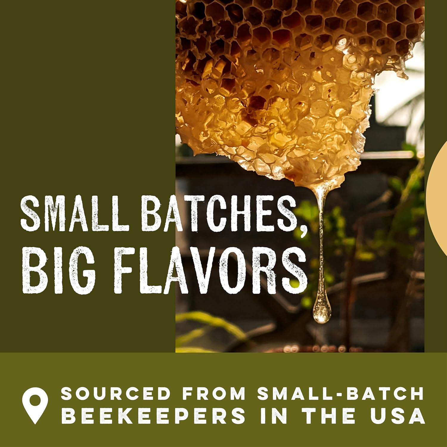 Complejo de Miel Cruda Goshen - 4 Tipos de Miel y Productos de Colmena 454g