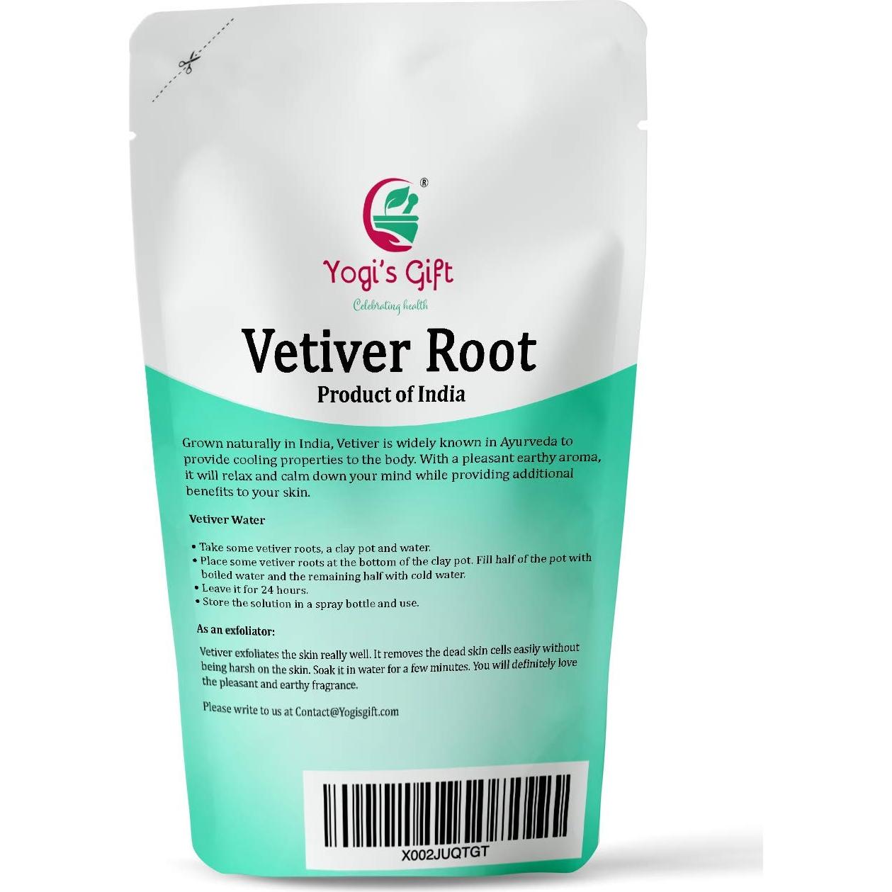 Raíz de Vetiver 114g - 100% Pura y Natural - Regalo de Yogi