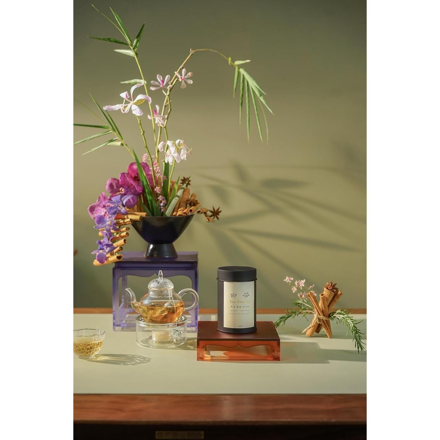 Mezcla de Té Blanco Premium Curret - 15 Bolsitas Ecológicas