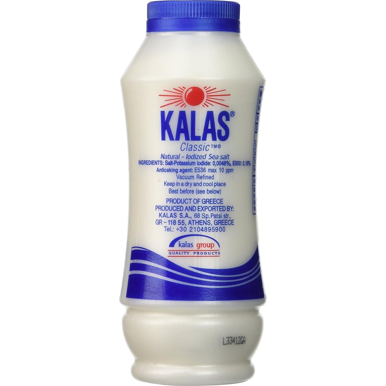 Sal de Mar Iodada Griega Kalas 400g - Clásica