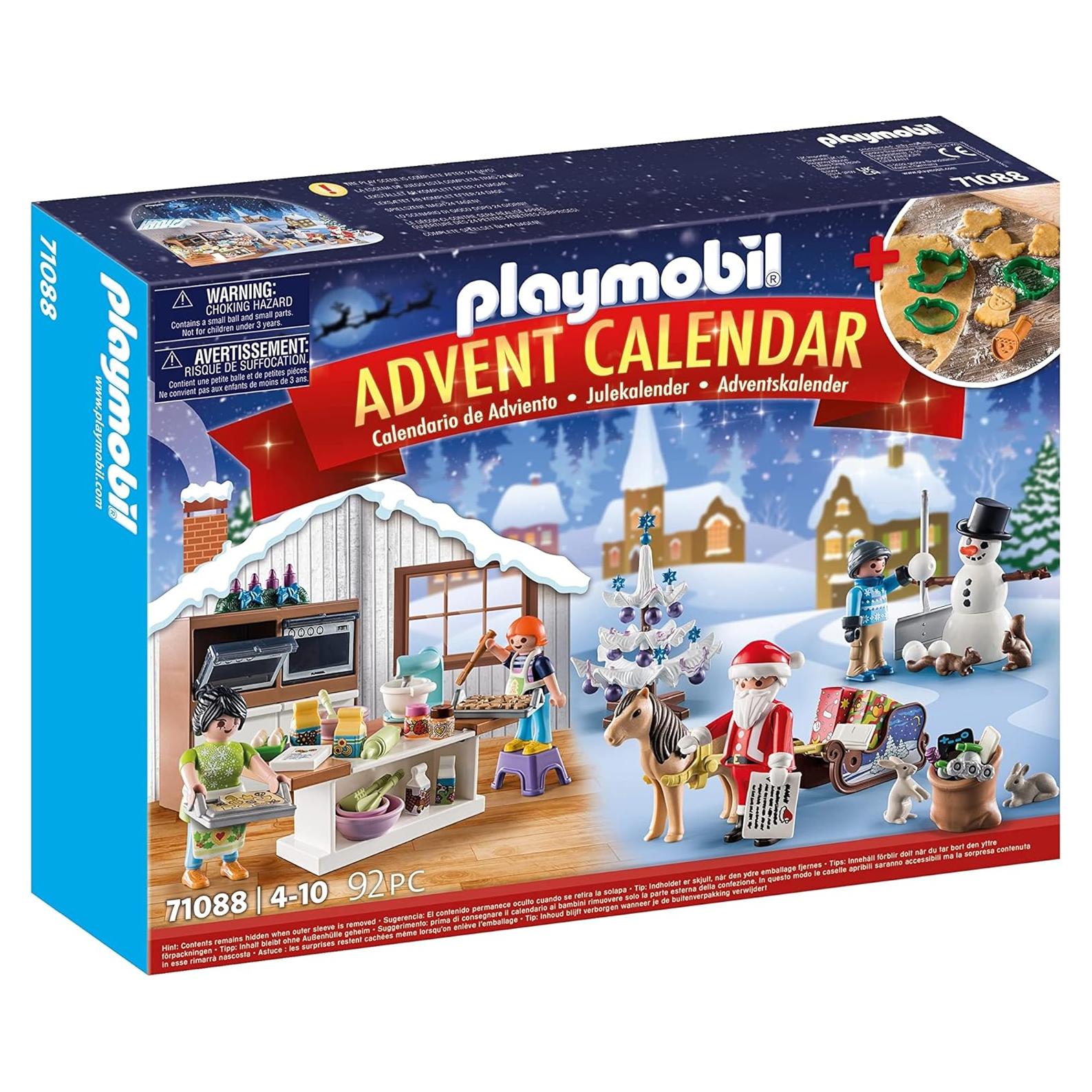 Calendario de Adviento Playmobil Horneado Navideño 71088