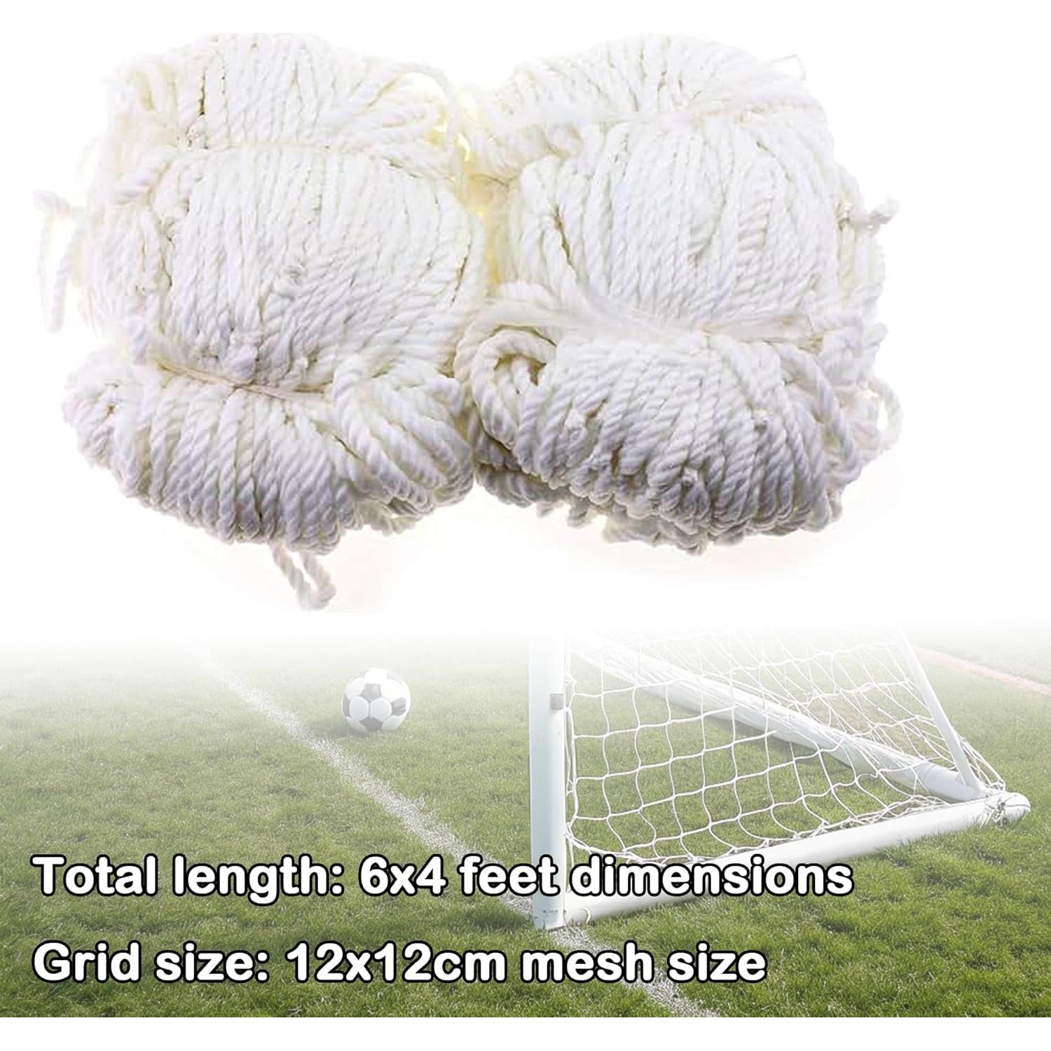 Red de Gol de Fútbol Regpre 6x4 Metros - Juego de 2 Redes