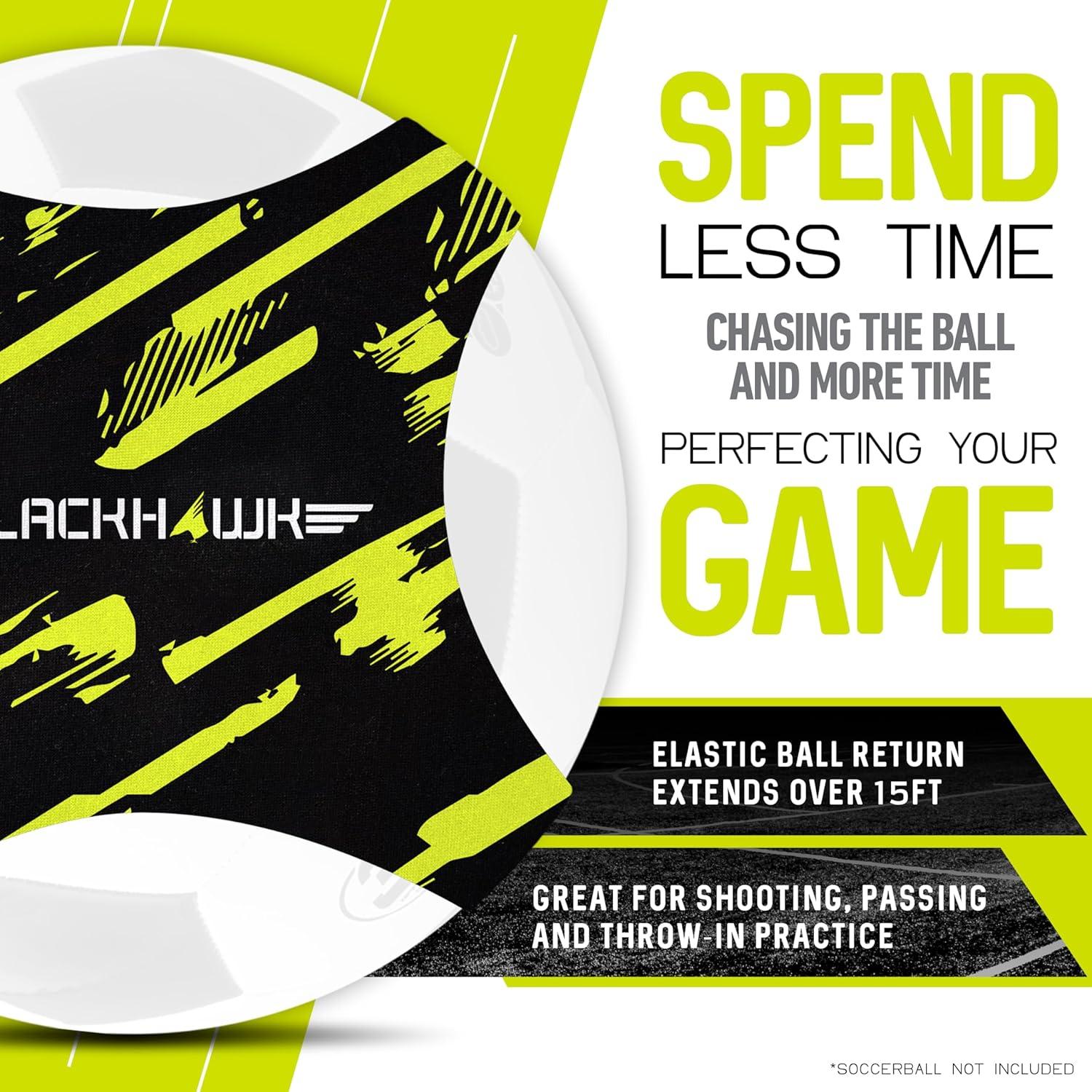 Cinturón de Entrenamiento de Fútbol Franklin Blackhawk Pass-Pal