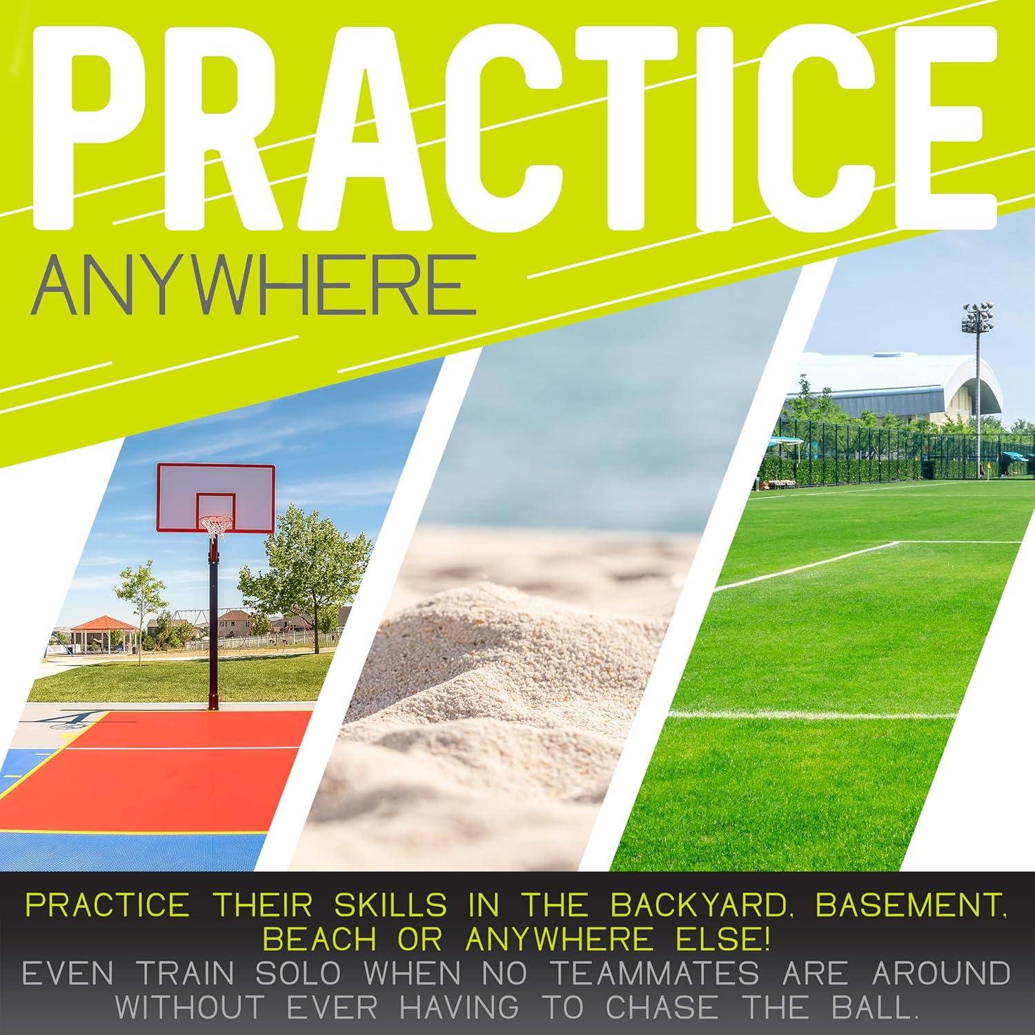 Cinturón de Entrenamiento de Fútbol Franklin Blackhawk Pass-Pal