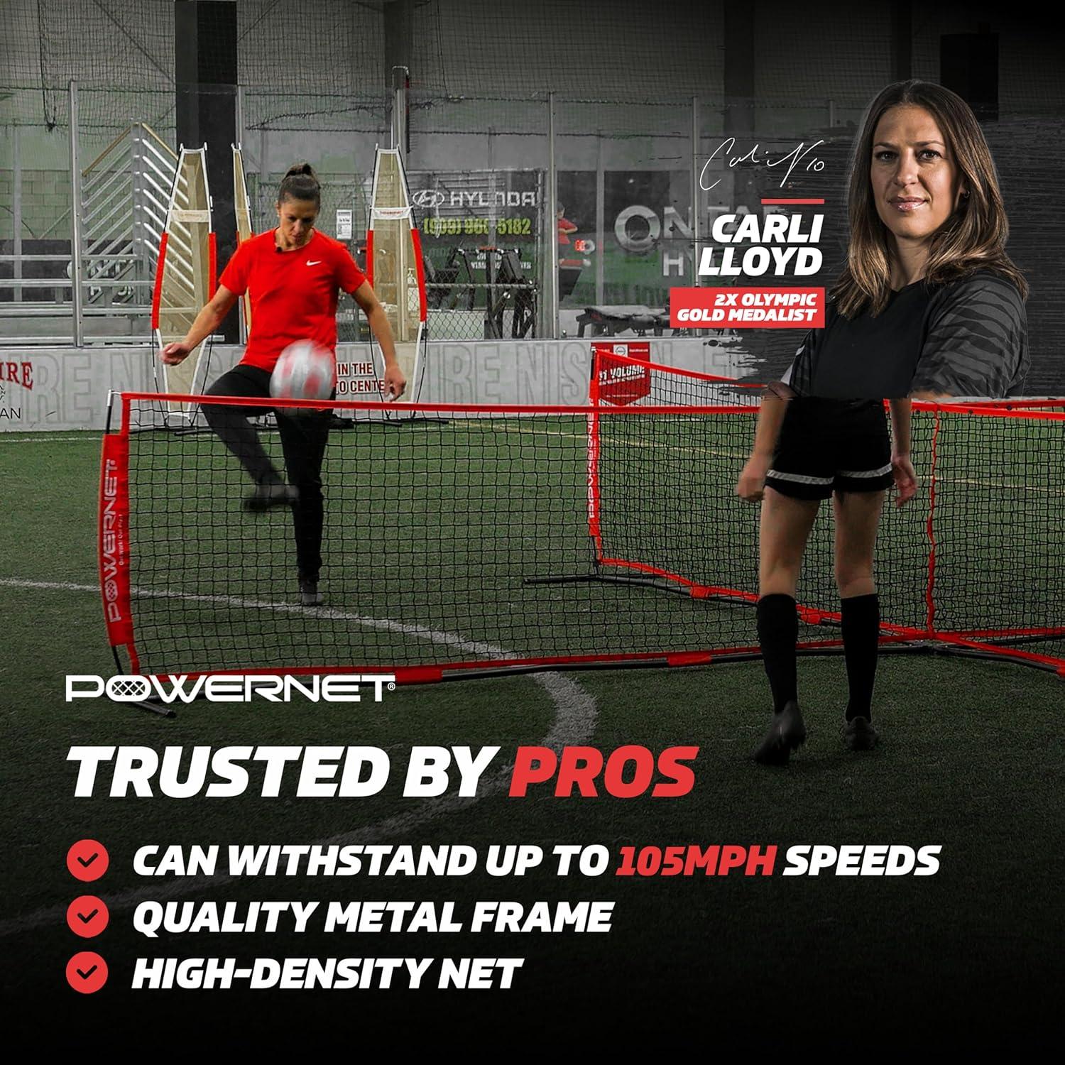 Red de Fútbol PowerNet 4 Vías 3.66m para Entrenamiento