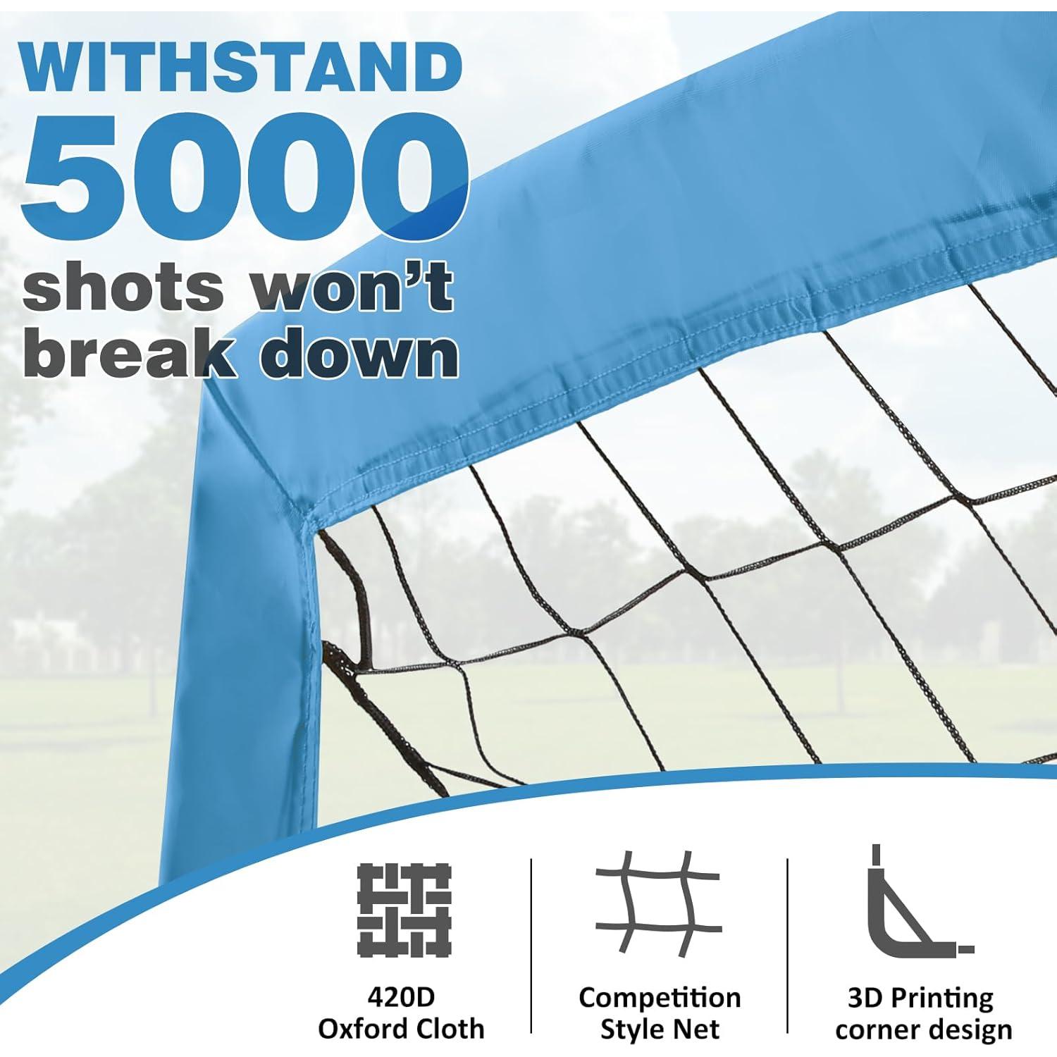 Gol de Fútbol Portátil BOHEN 1.52x0.91m con Bolsa de Transporte