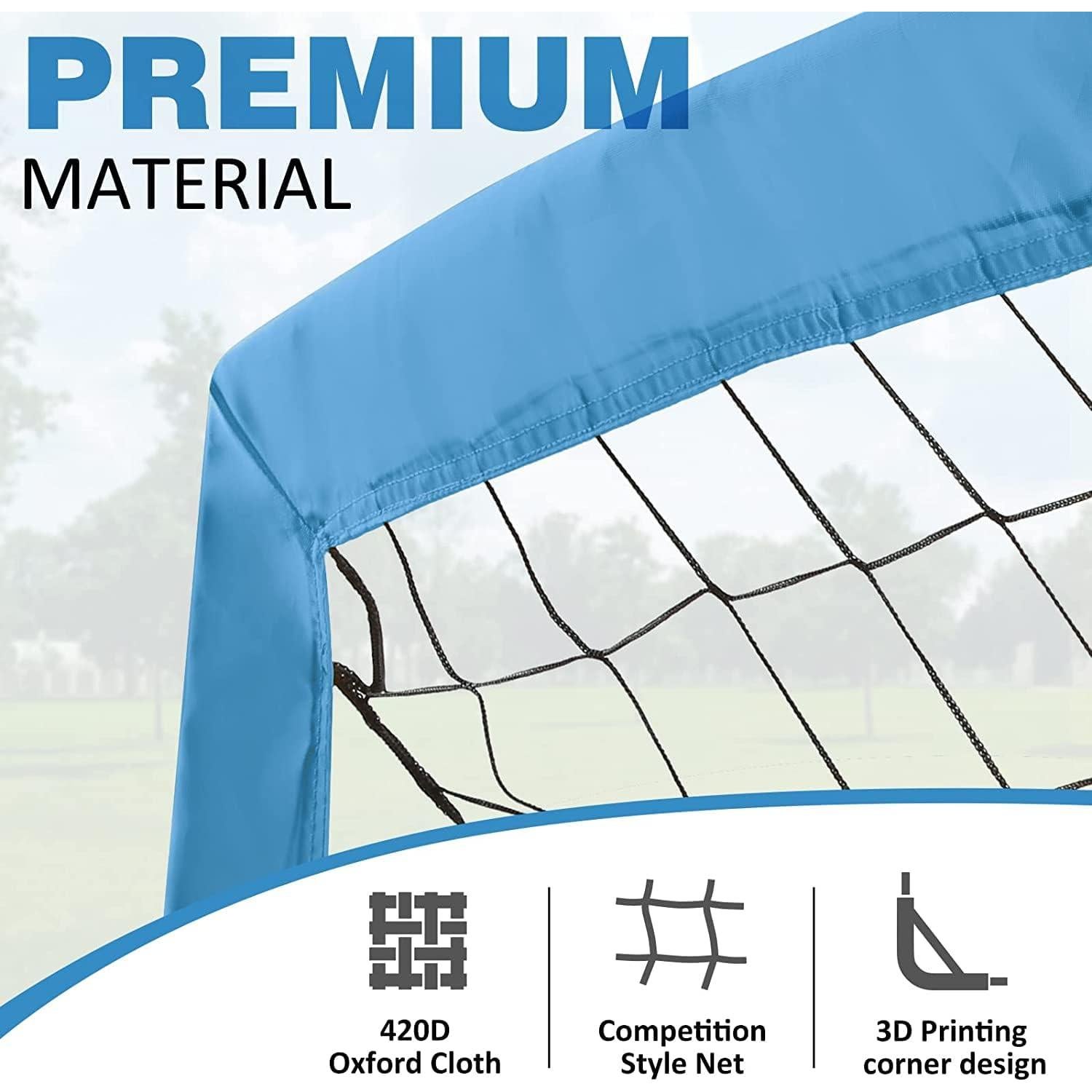 Gol de Fútbol Portátil BOHEN 1.52x0.91m con Bolsa de Transporte