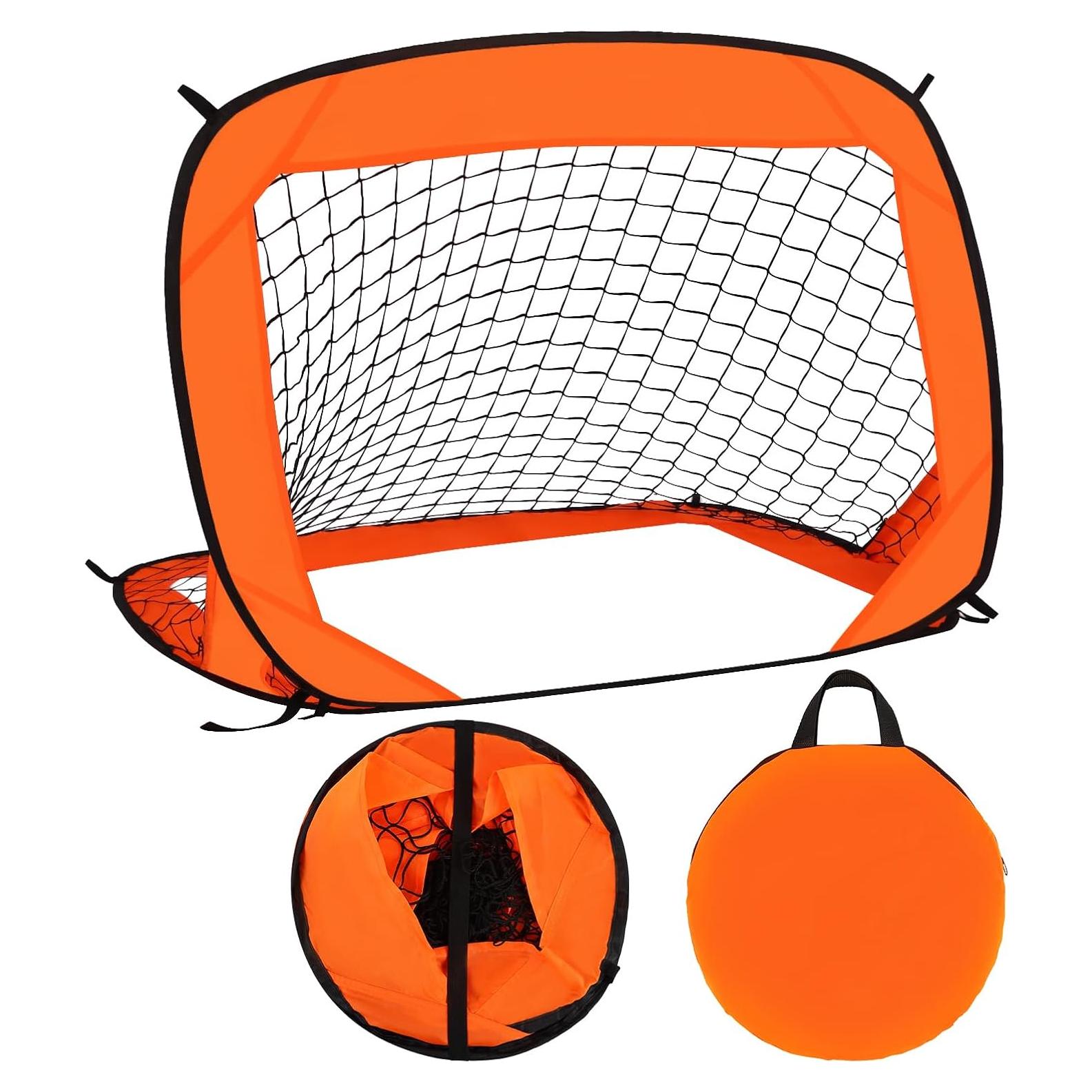 Portería de Fútbol Plegable YUUKILAX 1.0x0.7m Portátil