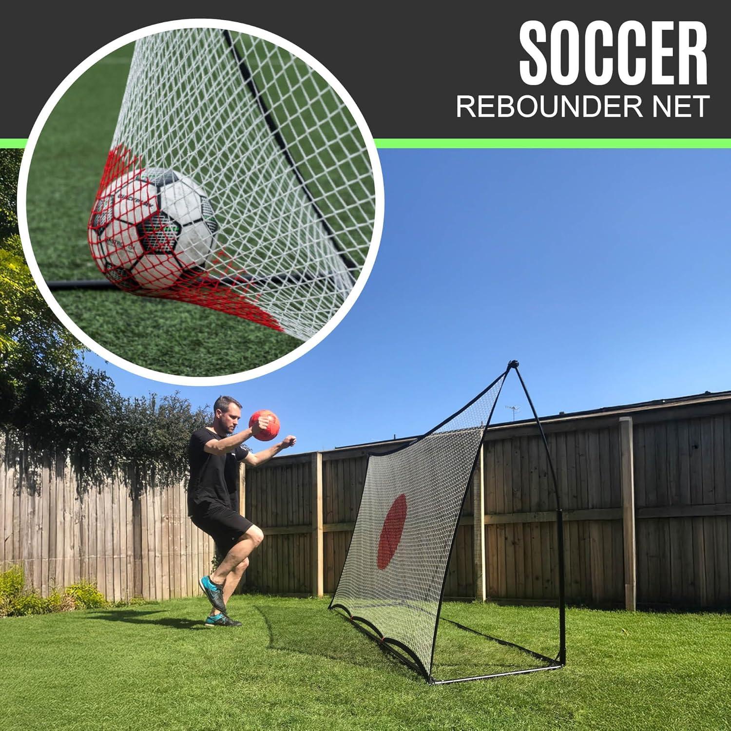 Rebotador de Fútbol QUICKPLAY Spot Target 2.44x1.52m Resistente