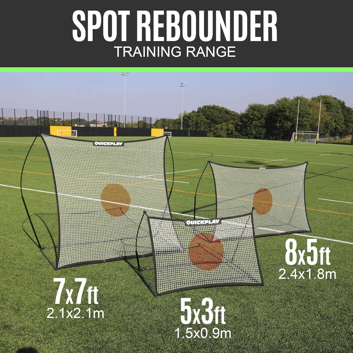 Rebotador de Fútbol QUICKPLAY Spot Target 2.44x1.52m Resistente
