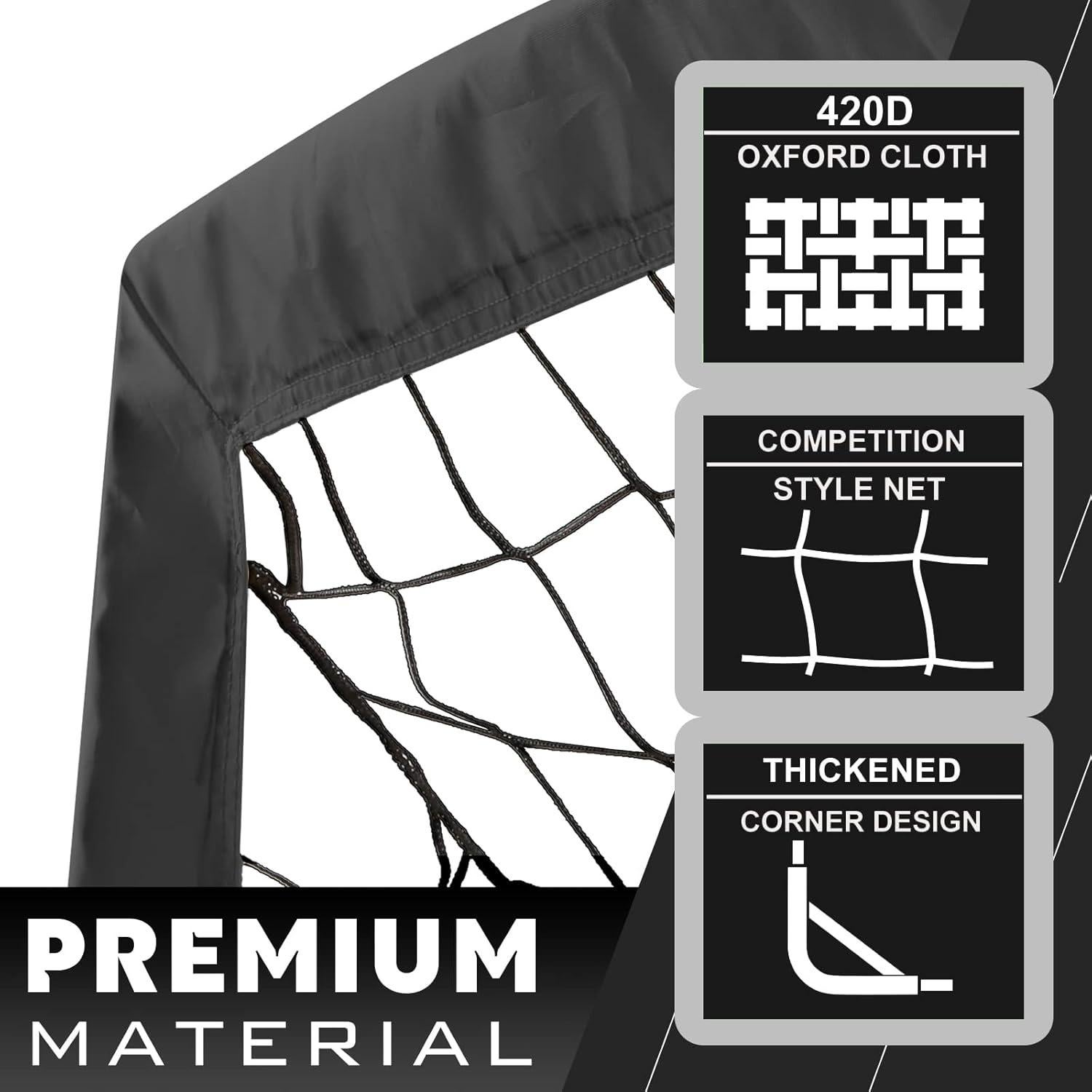 Portería de Fútbol RUNBOW 183x122 cm Plegable con Bolsa