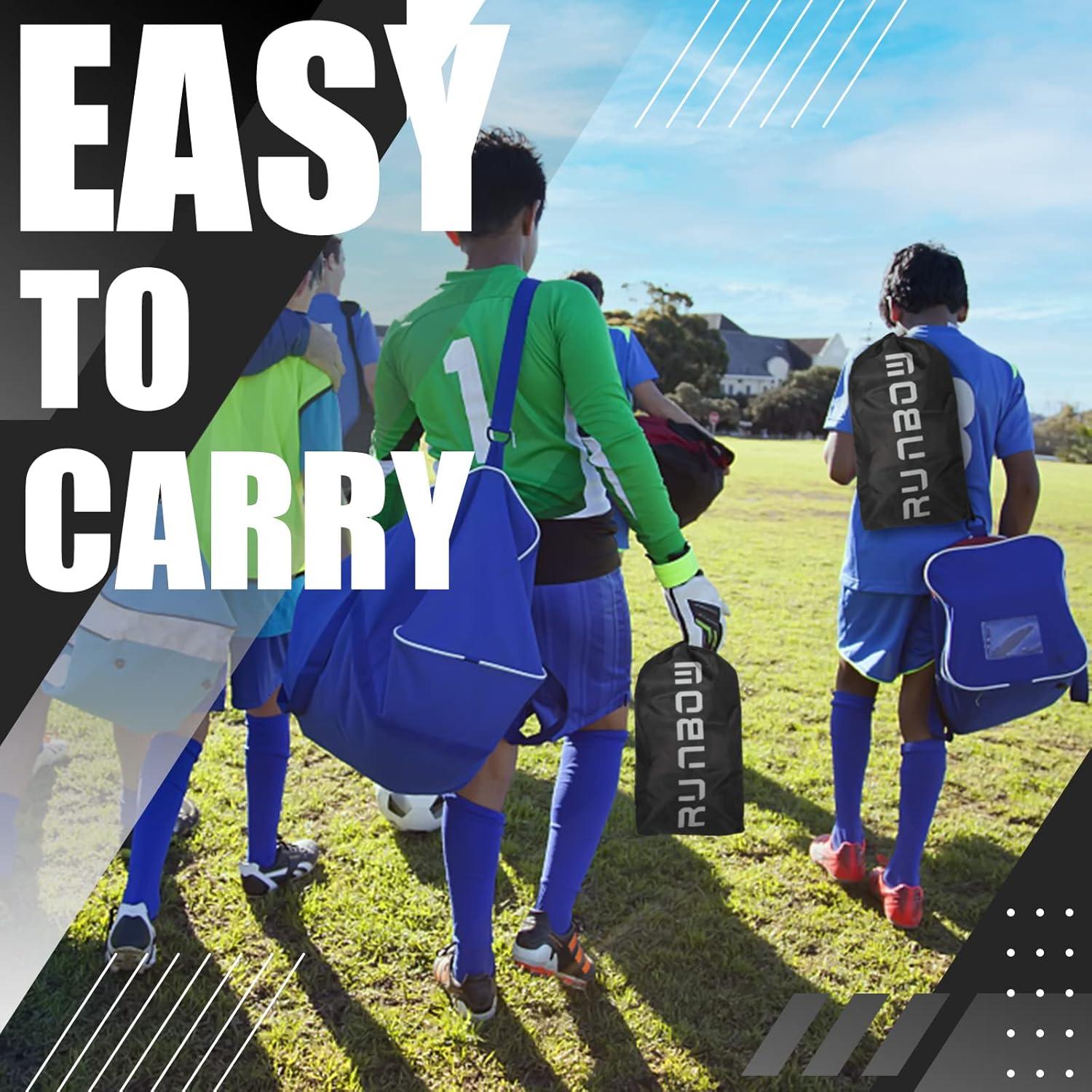 Portería de Fútbol RUNBOW 183x122 cm Plegable con Bolsa