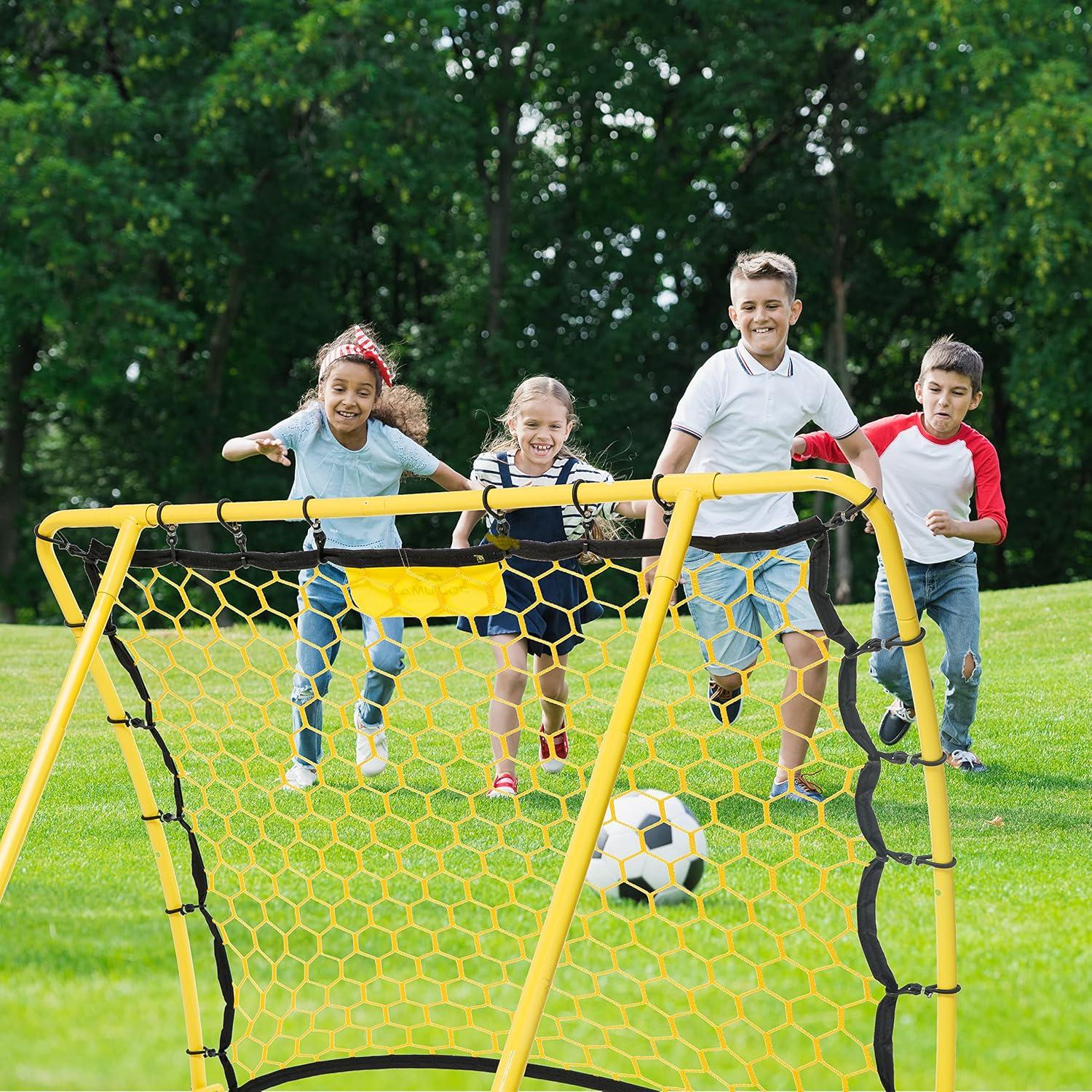 Red de Rebote de Fútbol PodiuMax 1.22x0.91m Ajustable