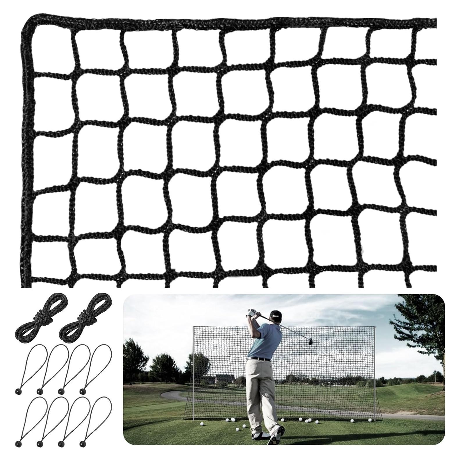 Red de Práctica de Golf Parslue 3x3m Nylon Resistente