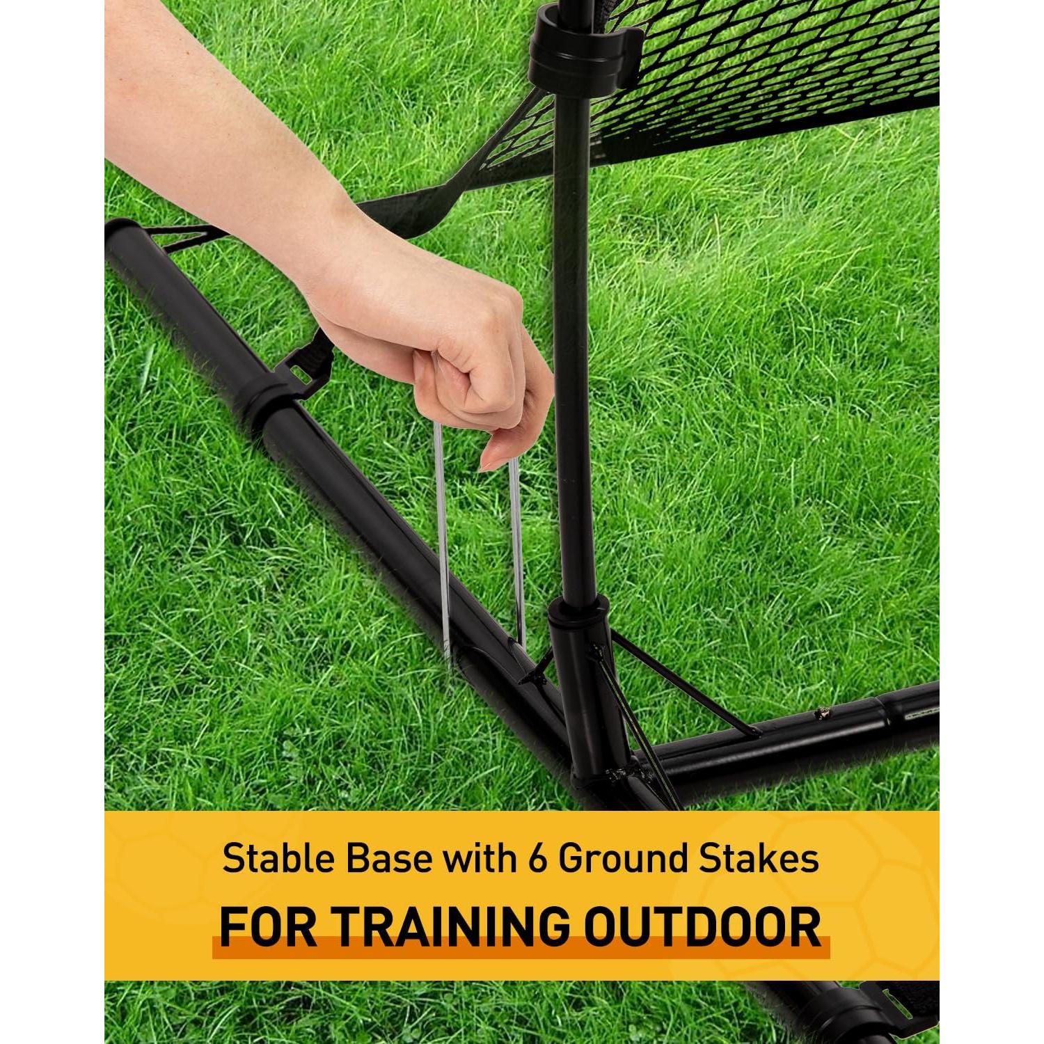 Rebotador de Fútbol 2 en 1 WGKLLY - Grande y Pequeño