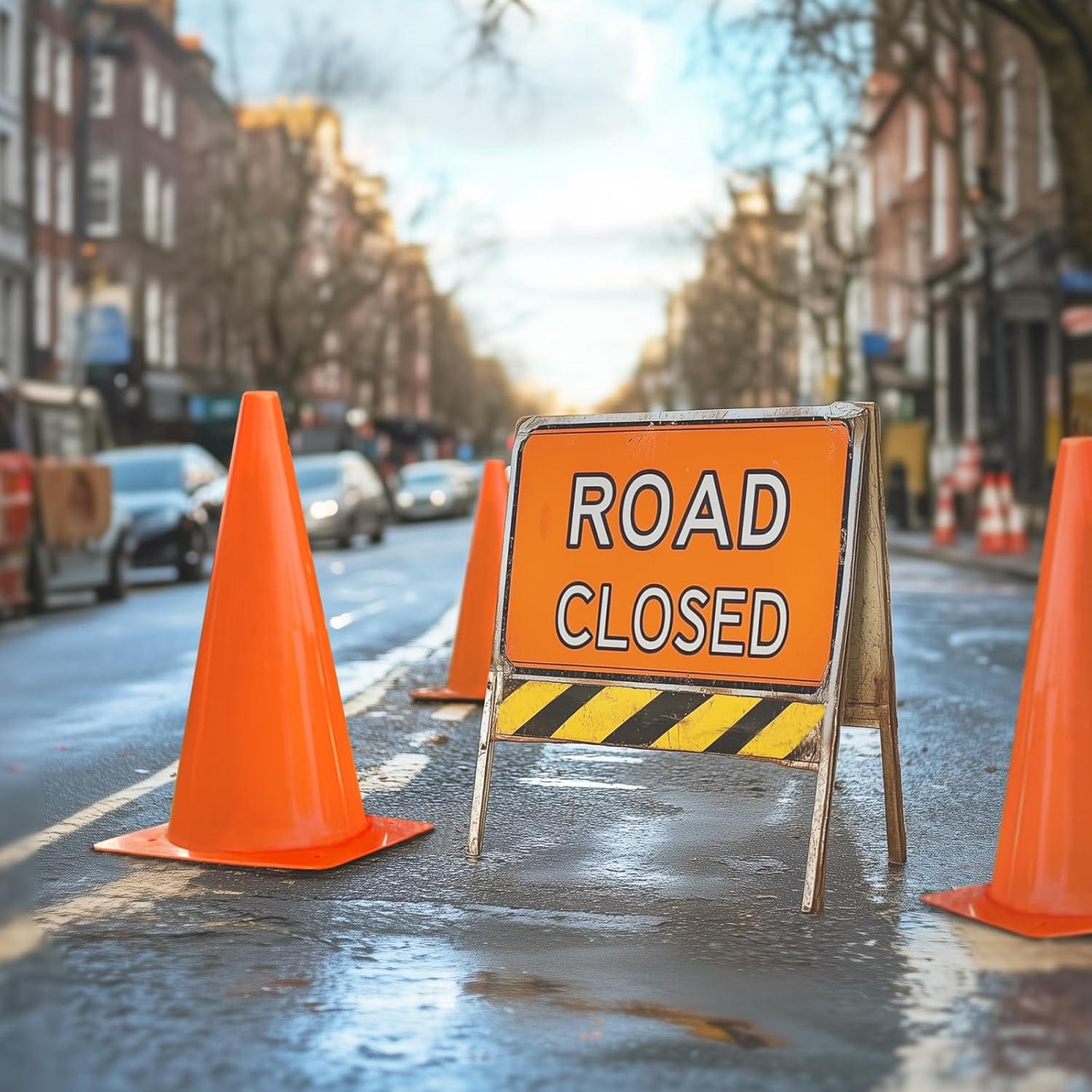 Conos de Entrenamiento Naranjas MDTMR 30 cm - Paquete de 10