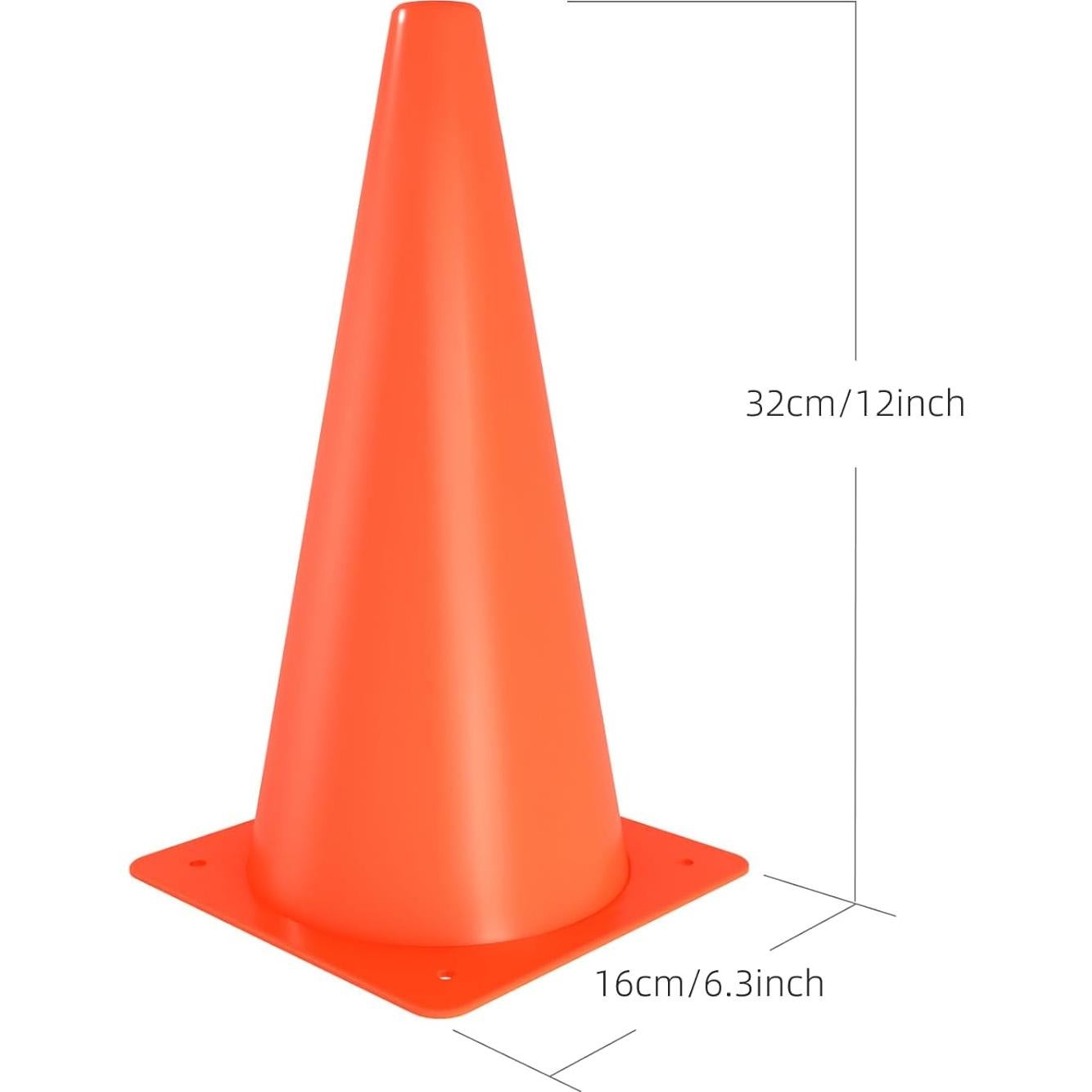 Conos de Entrenamiento Naranjas MDTMR 30 cm - Paquete de 10