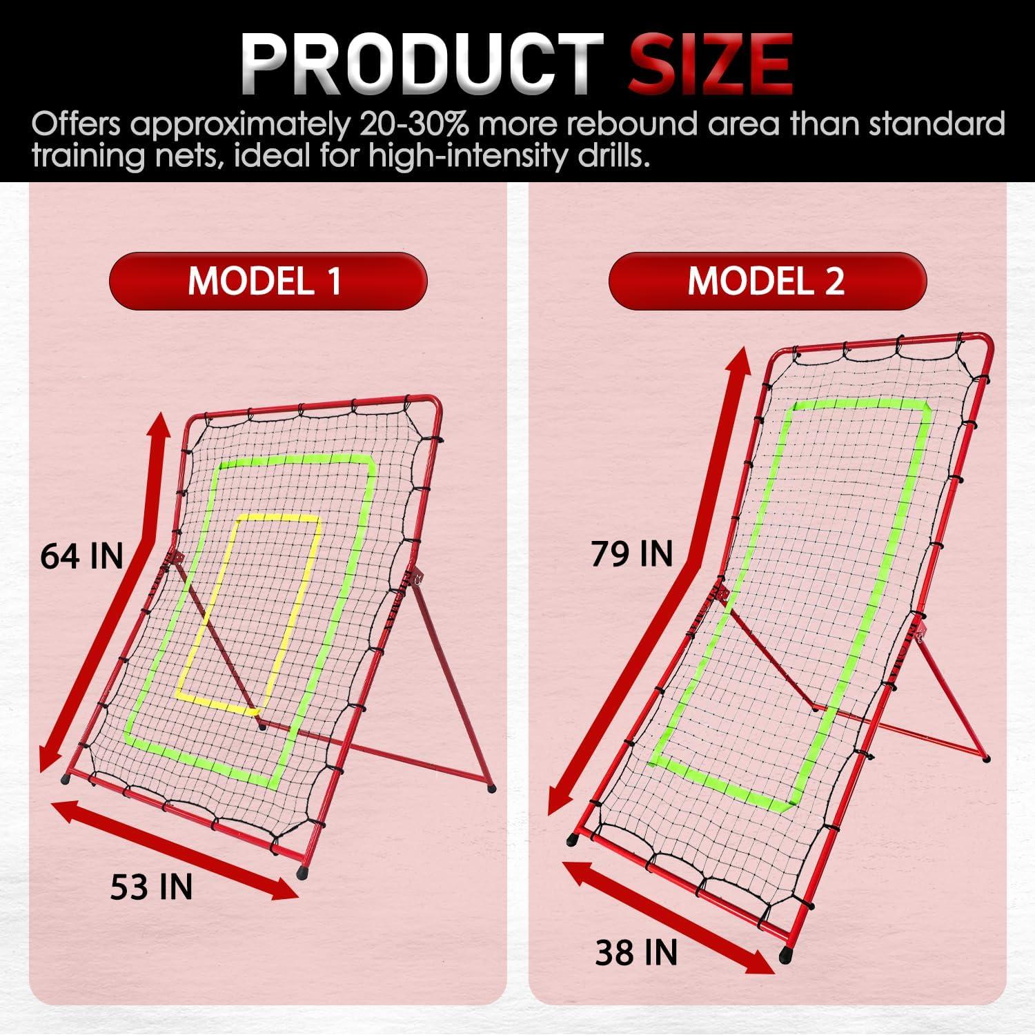 Red de Rebote 2 en 1 FILOMAX F-2in1rednet 2.13x1.07m