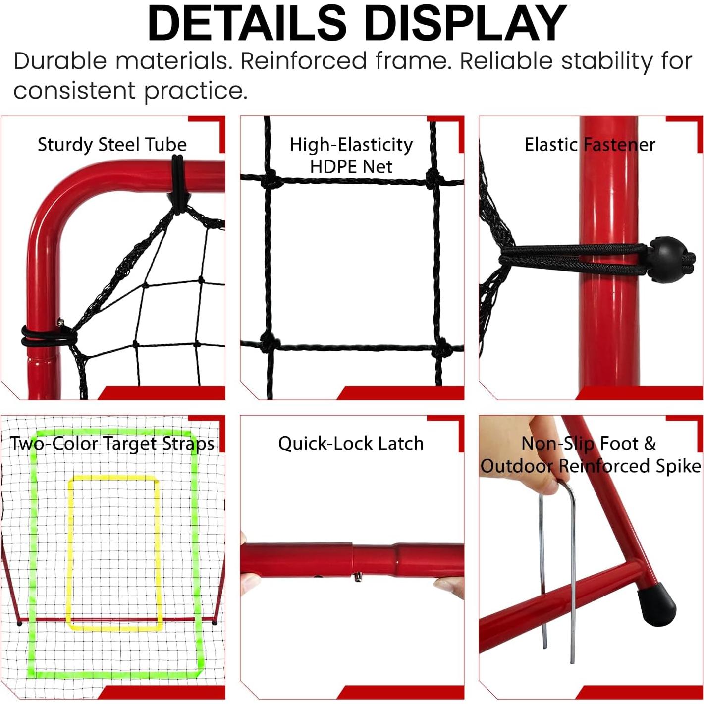 Red de Rebote 2 en 1 FILOMAX F-2in1rednet 2.13x1.07m