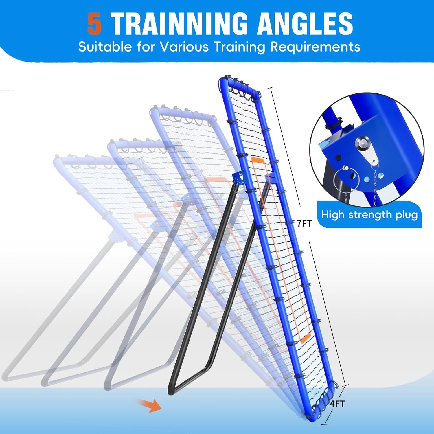 Red de Rebote de Voleibol Orealla S0019 2.13x1.22 m Ajustable