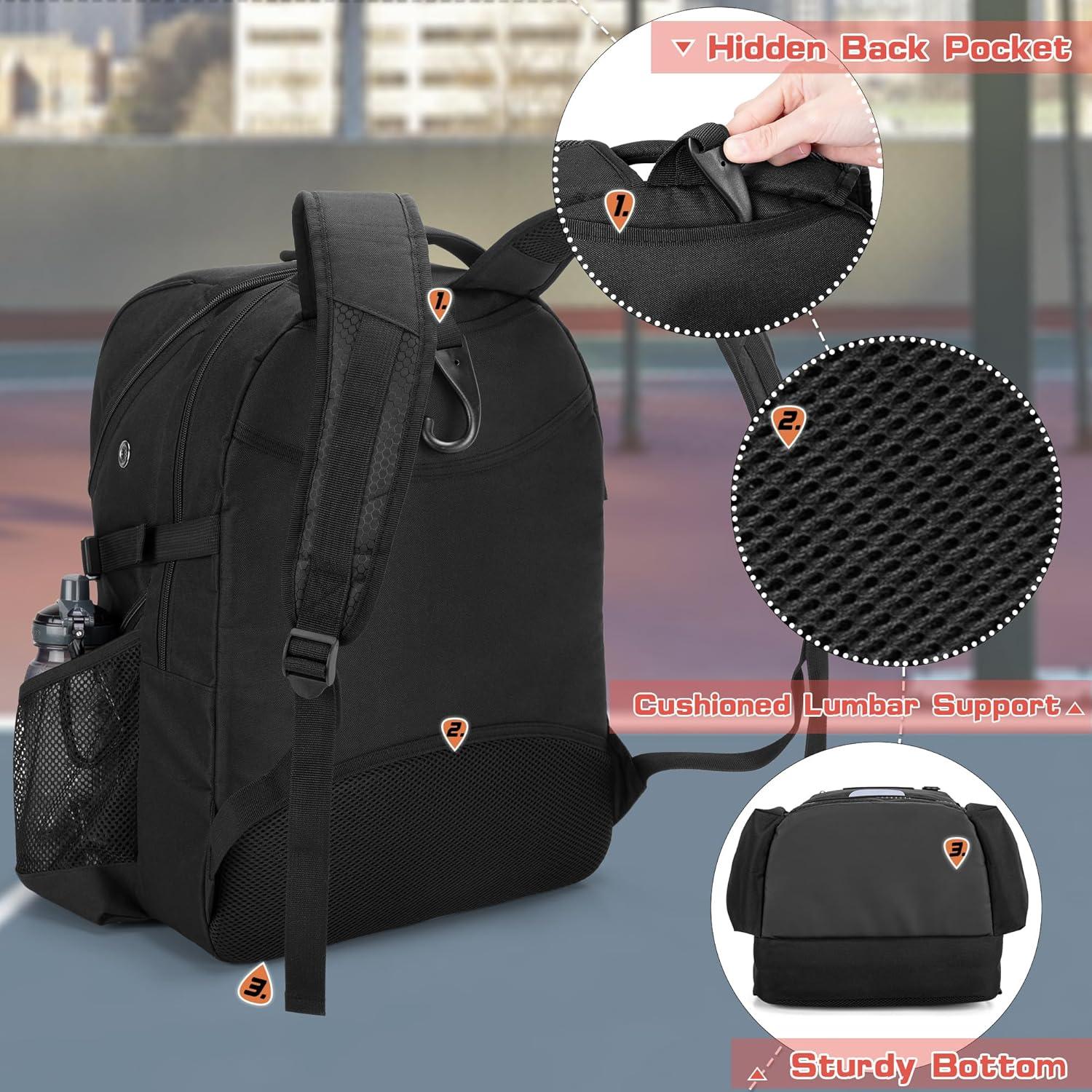 Mochila de Baloncesto DSLEAF con Compartimento para Balón y Zapatos