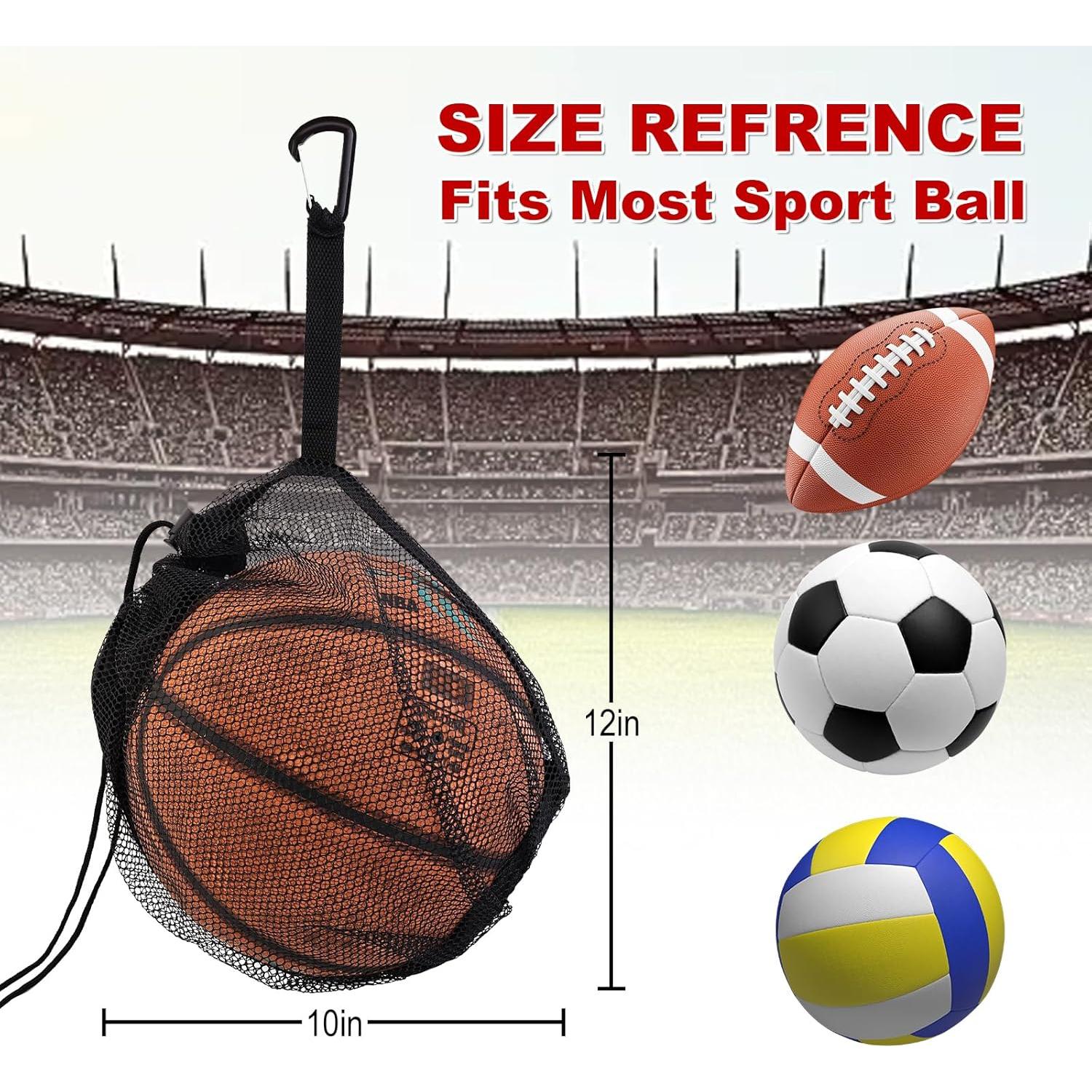 Bolsa de Malla REDONES para Pelotas 30.48x25.4 cm con Cremallera