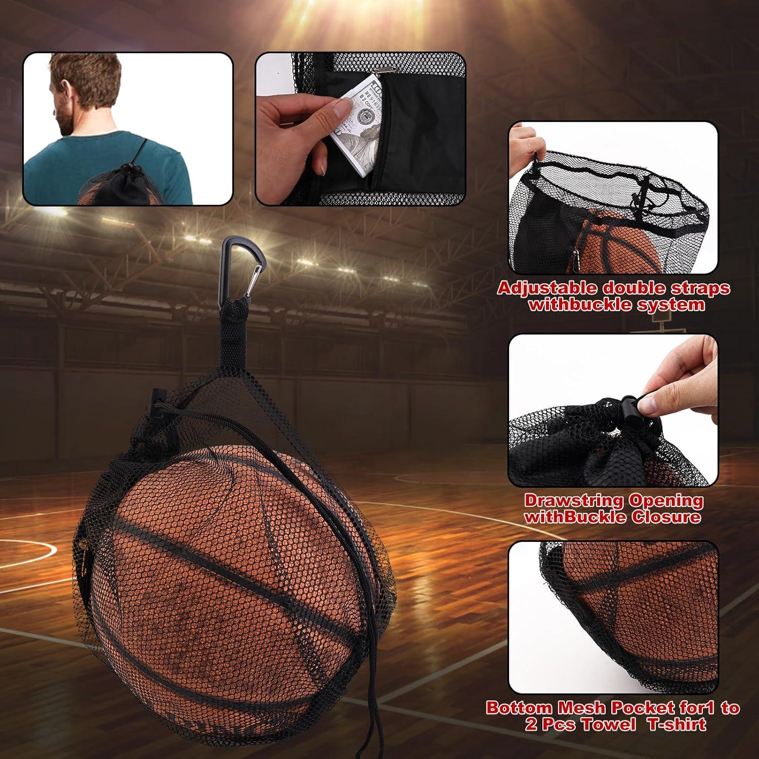 Bolsa de Malla REDONES para Pelotas 30.48x25.4 cm con Cremallera