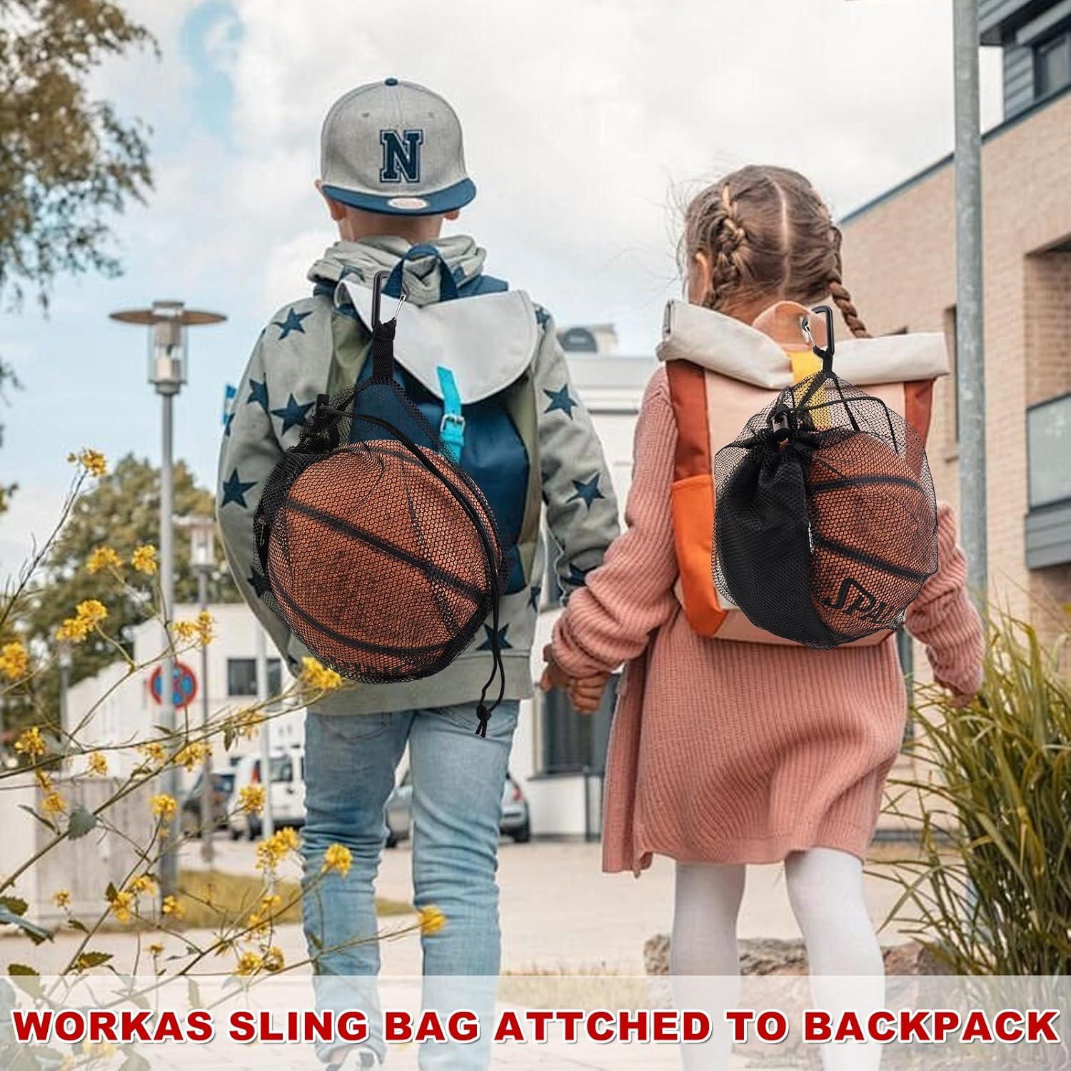 Bolsa de Malla REDONES para Pelotas 30.48x25.4 cm con Cremallera