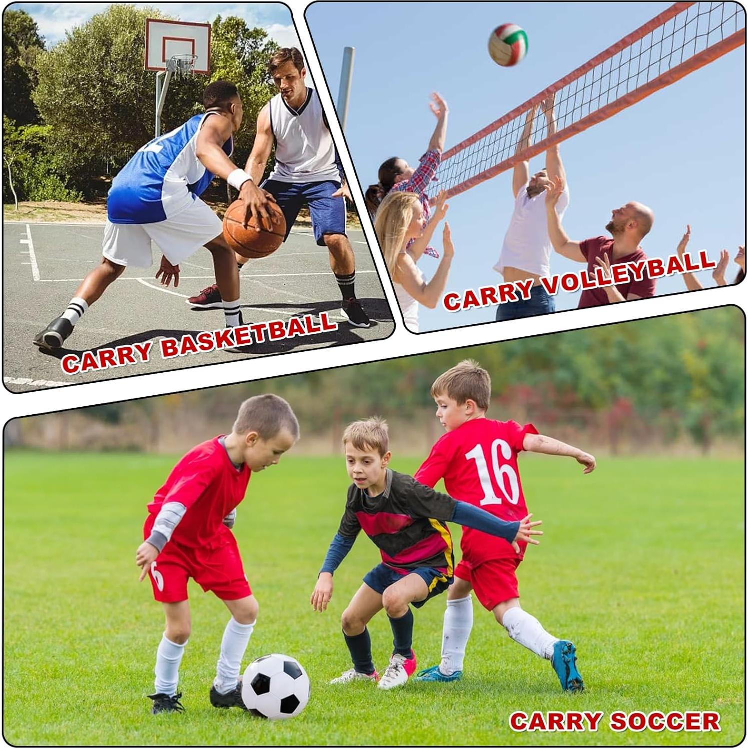 Bolsa de Malla REDONES para Pelotas 30.48x25.4 cm con Cremallera