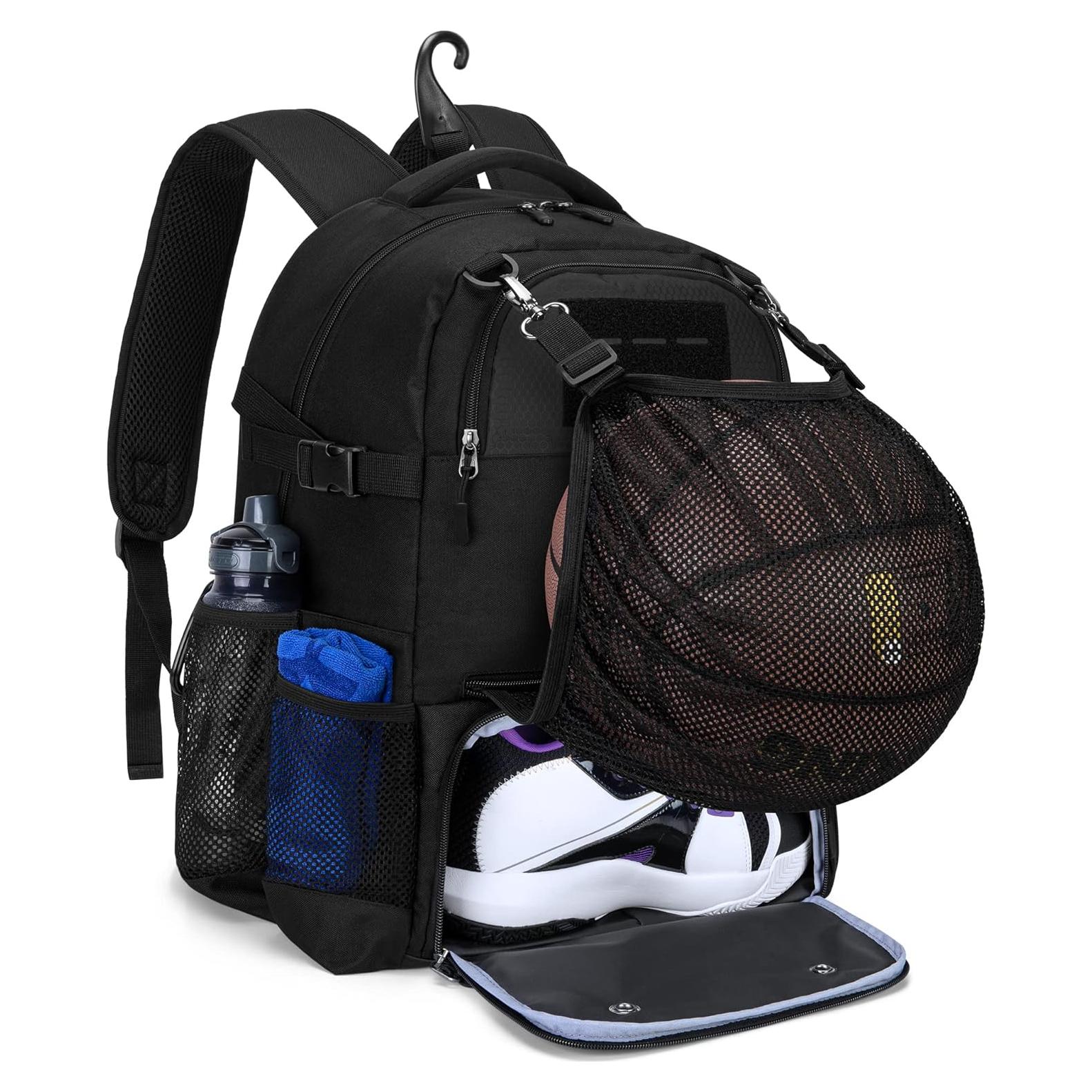 Mochila Deportiva DSLEAF para Baloncesto y Fútbol con Red