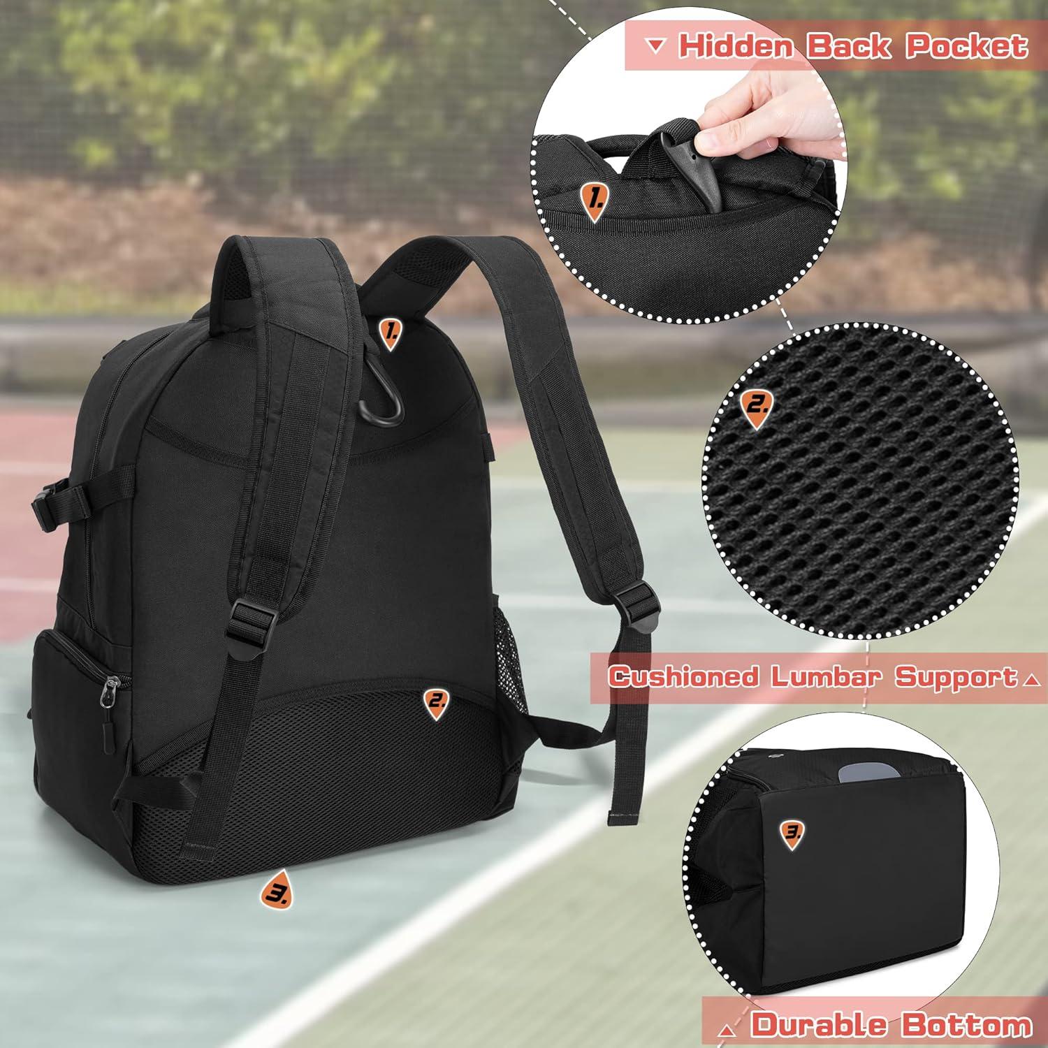 Mochila Deportiva DSLEAF para Baloncesto y Fútbol con Red