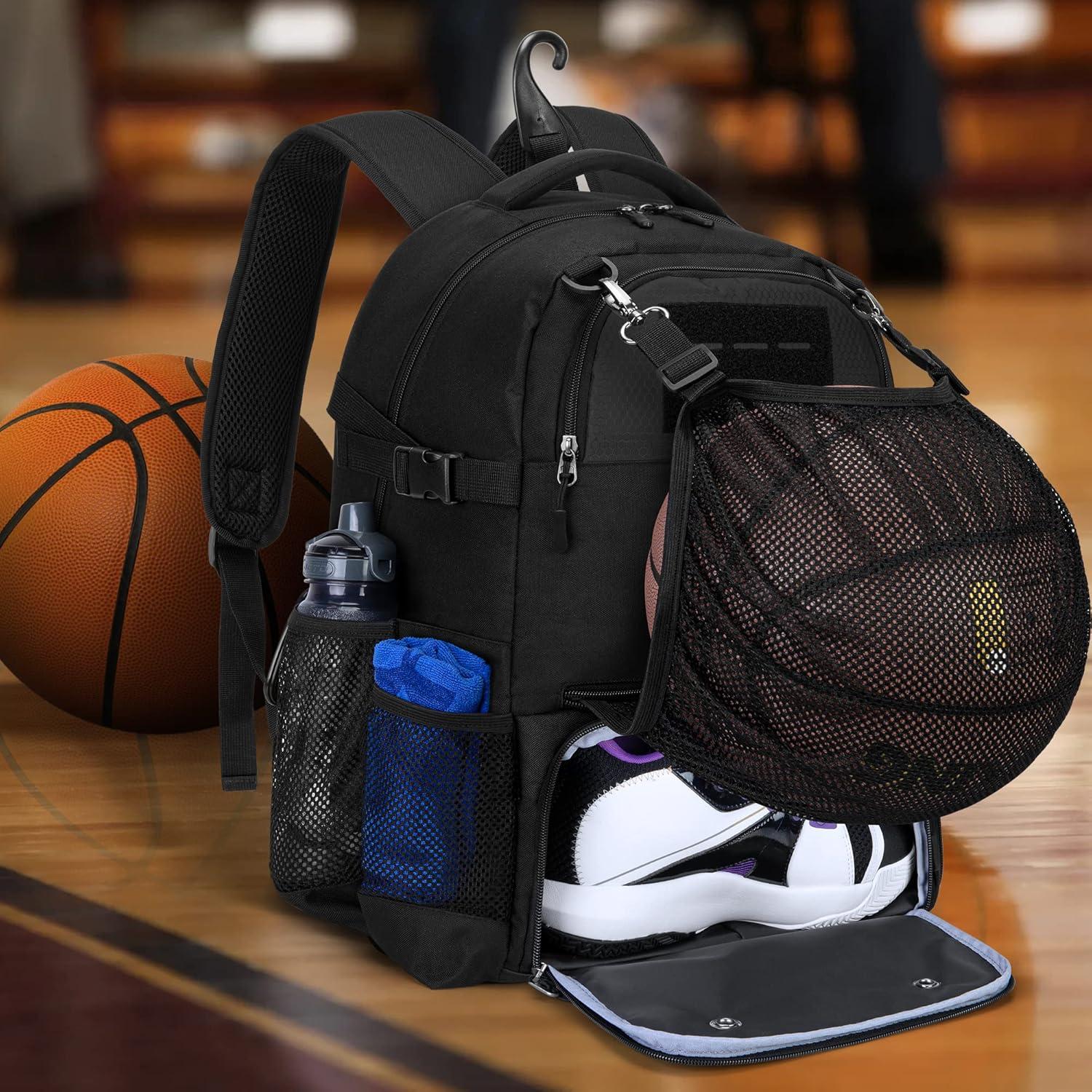 Mochila Deportiva DSLEAF para Baloncesto y Fútbol con Red