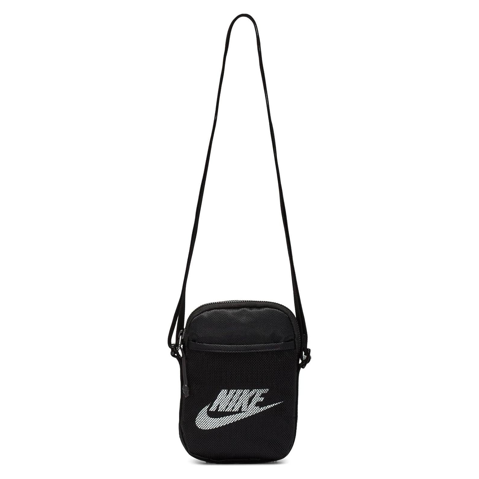 Bolsa de Hombro Nike Heritage Negra 17x23x6 cm