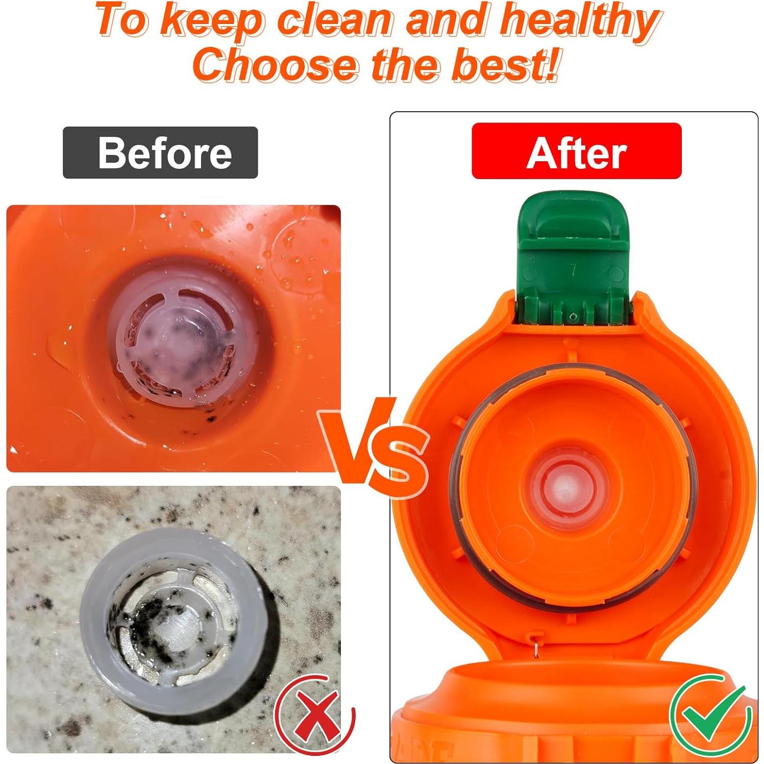 Válvulas de Dispensación Gocola 6 Pzas para Botella Gatorade 32oz