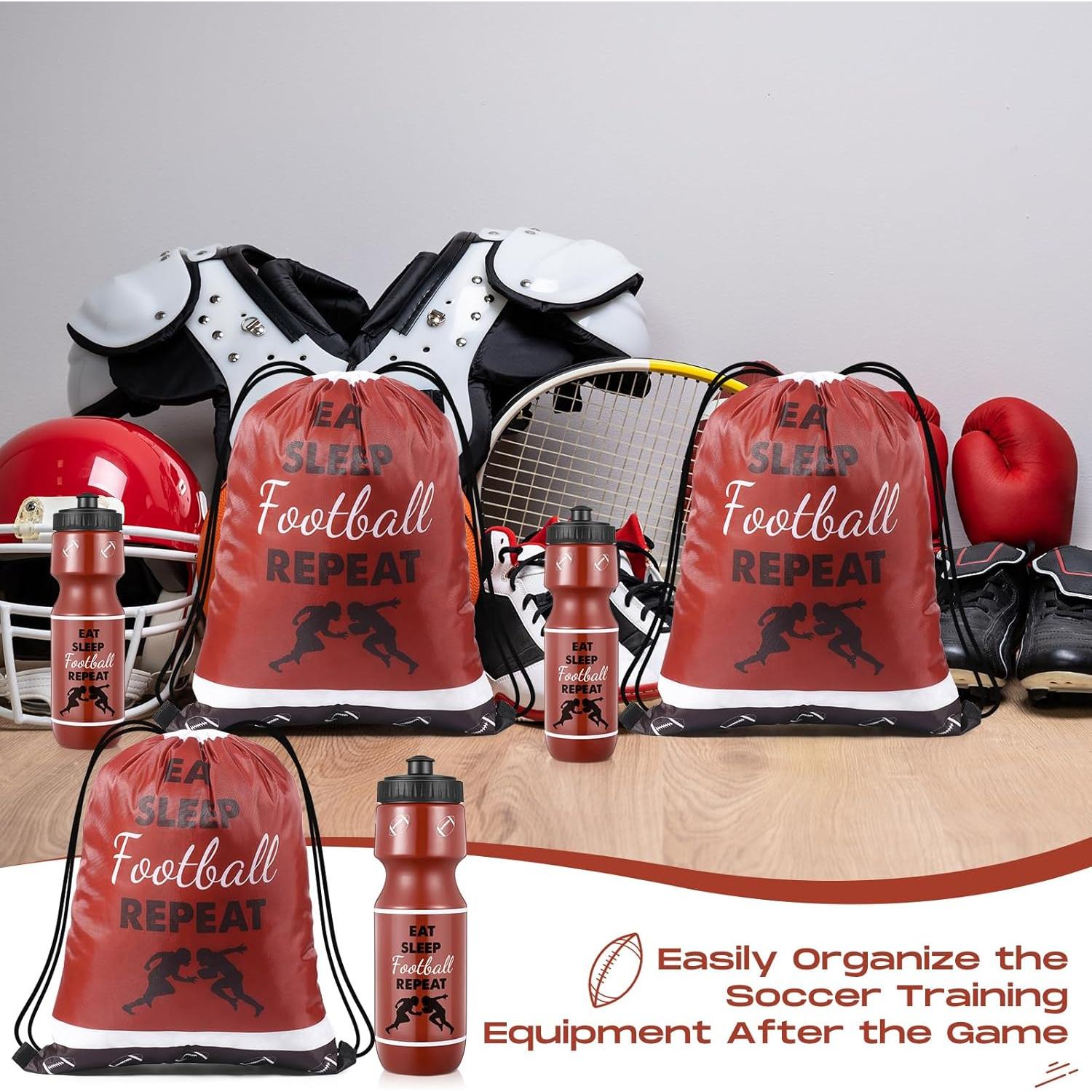 Set de Botellas de Agua Deportivas Talltalk 710ml con Bolsa