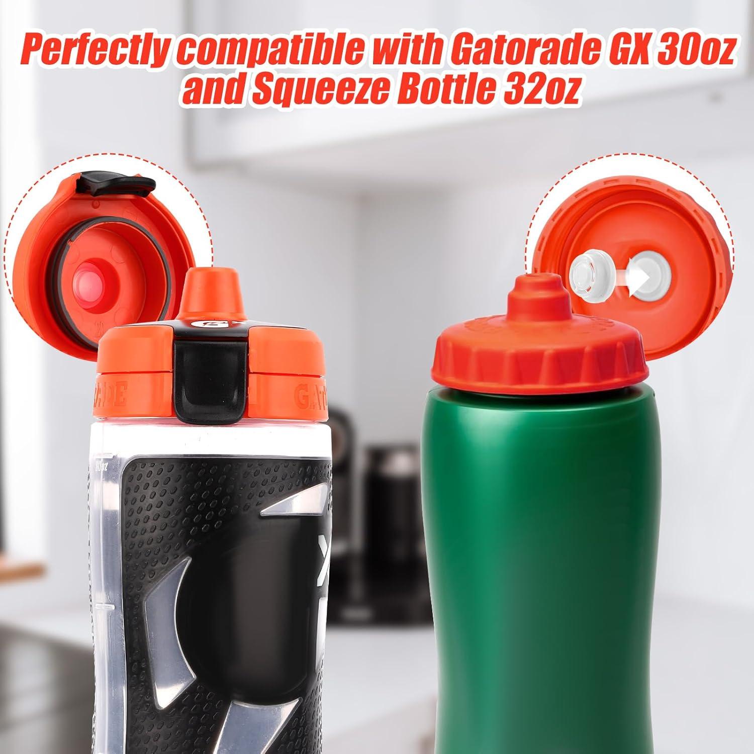 6 Válvulas de Dosificación Silicona Gosknor para Botellas Gatorade