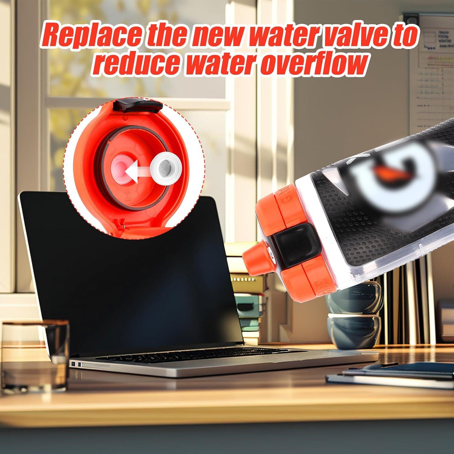 6 Válvulas de Dosificación Silicona Gosknor para Botellas Gatorade